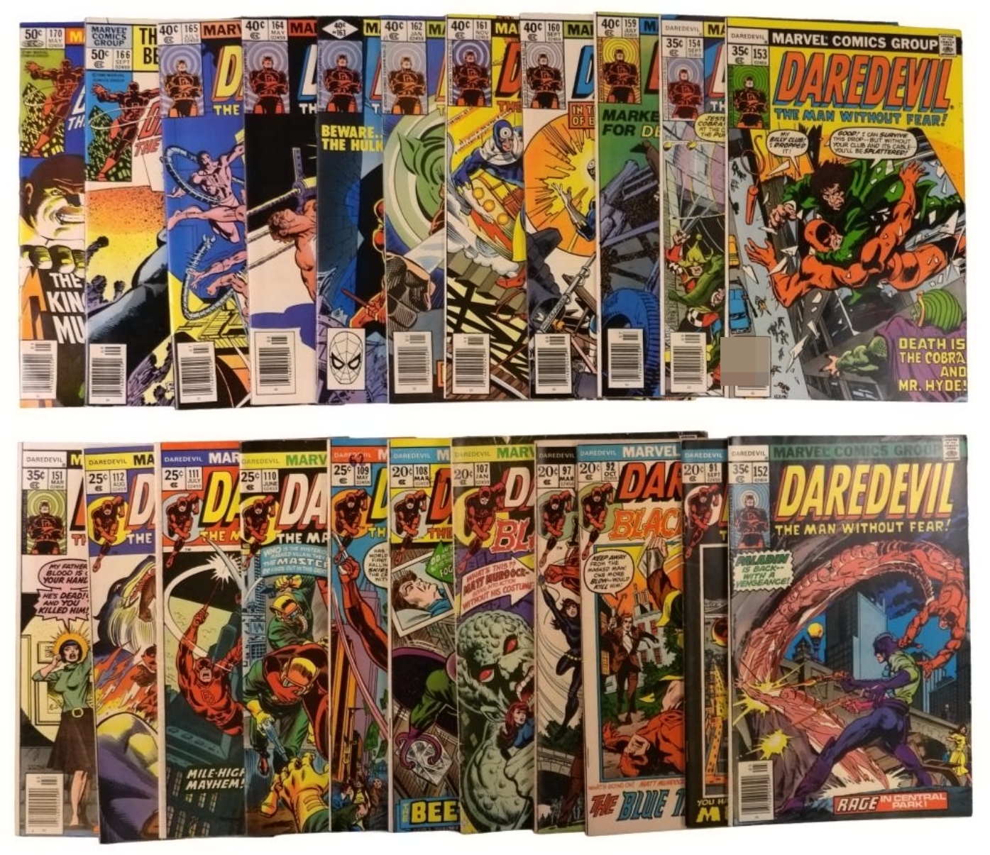 22-Marvel Daredevil Comics
