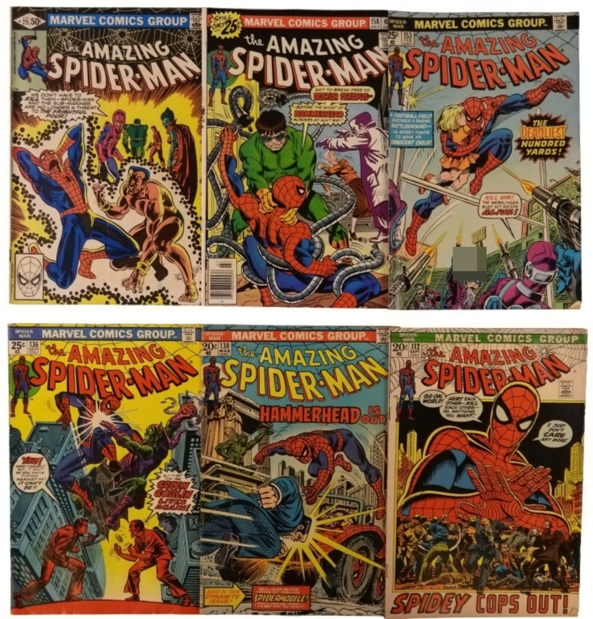 6-Amazing Spider-Man Comics