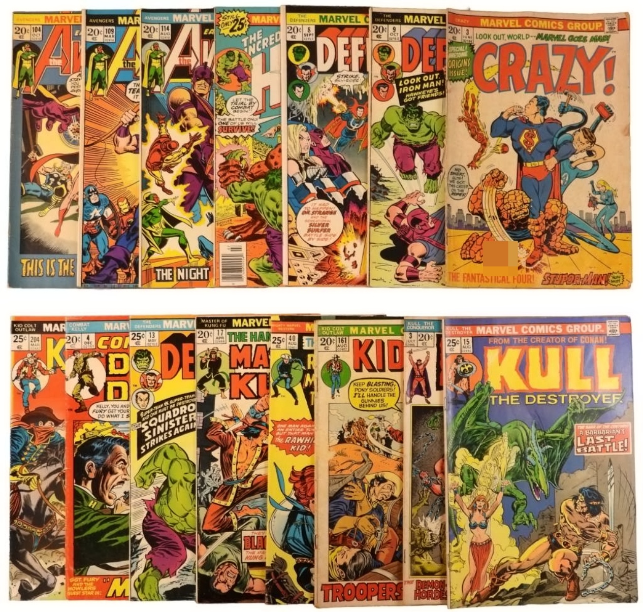 15-Marvel Comic Mix