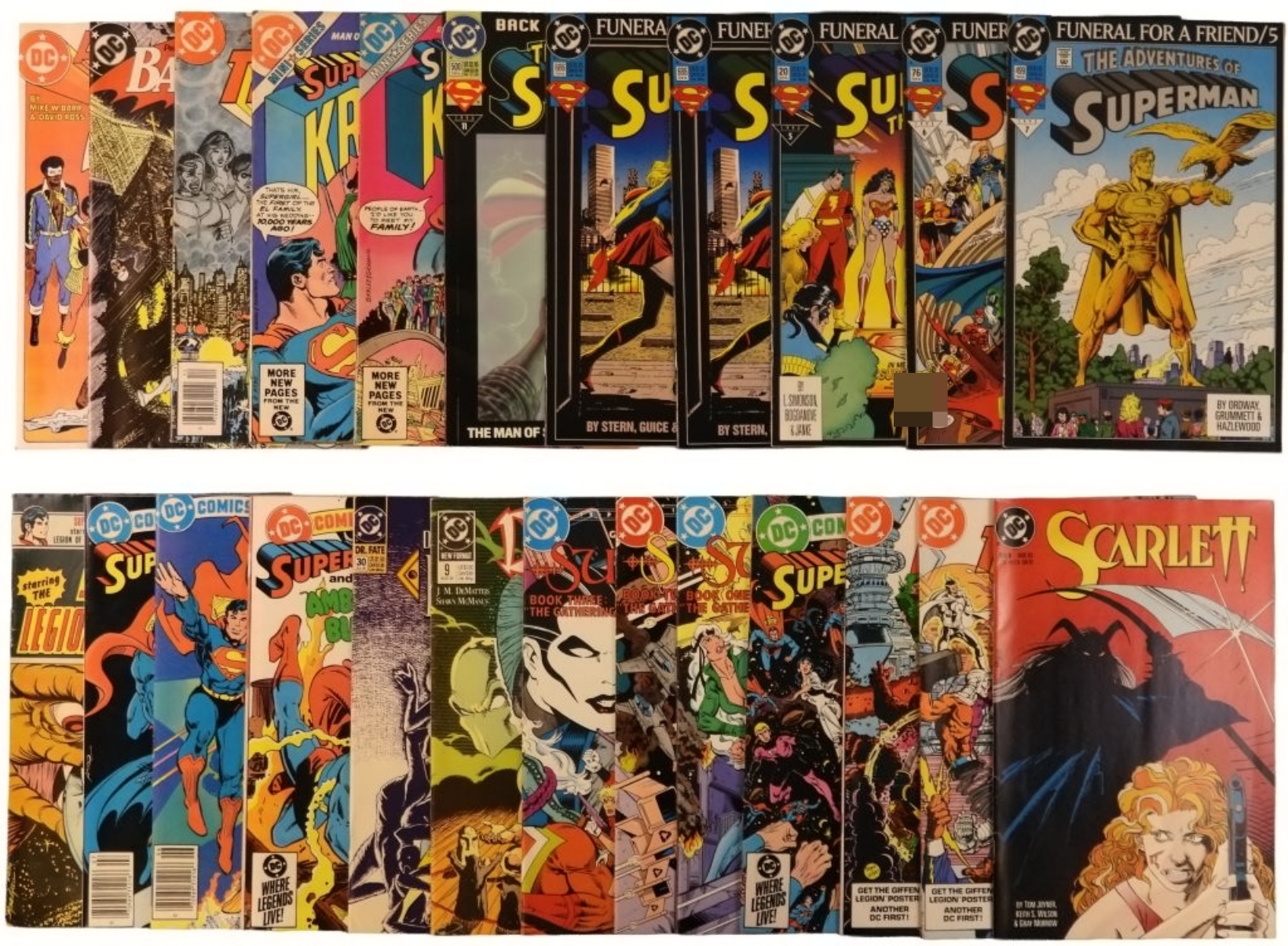 24-Modern DC Comic Lot