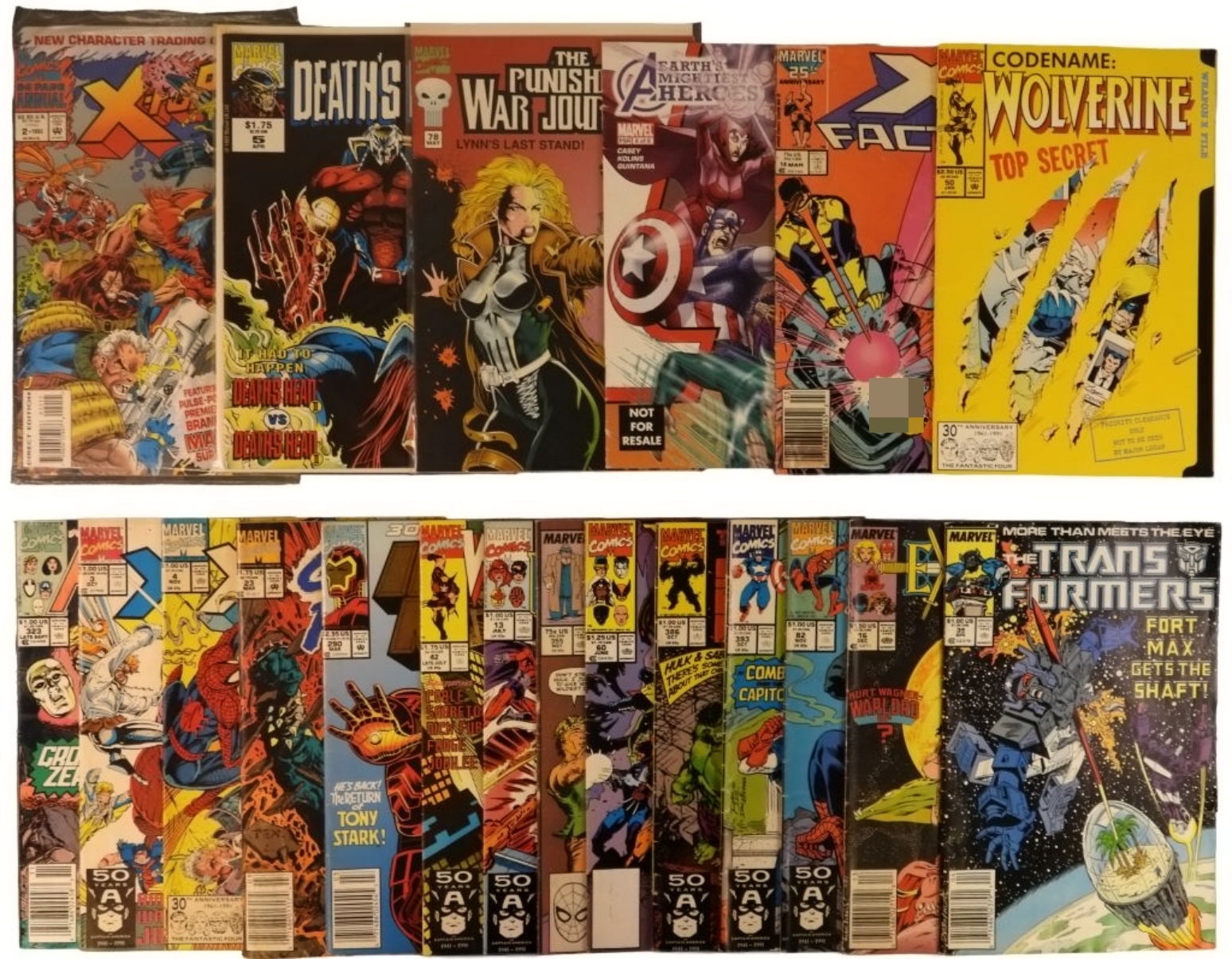20-Modern Marvel Comic Lot