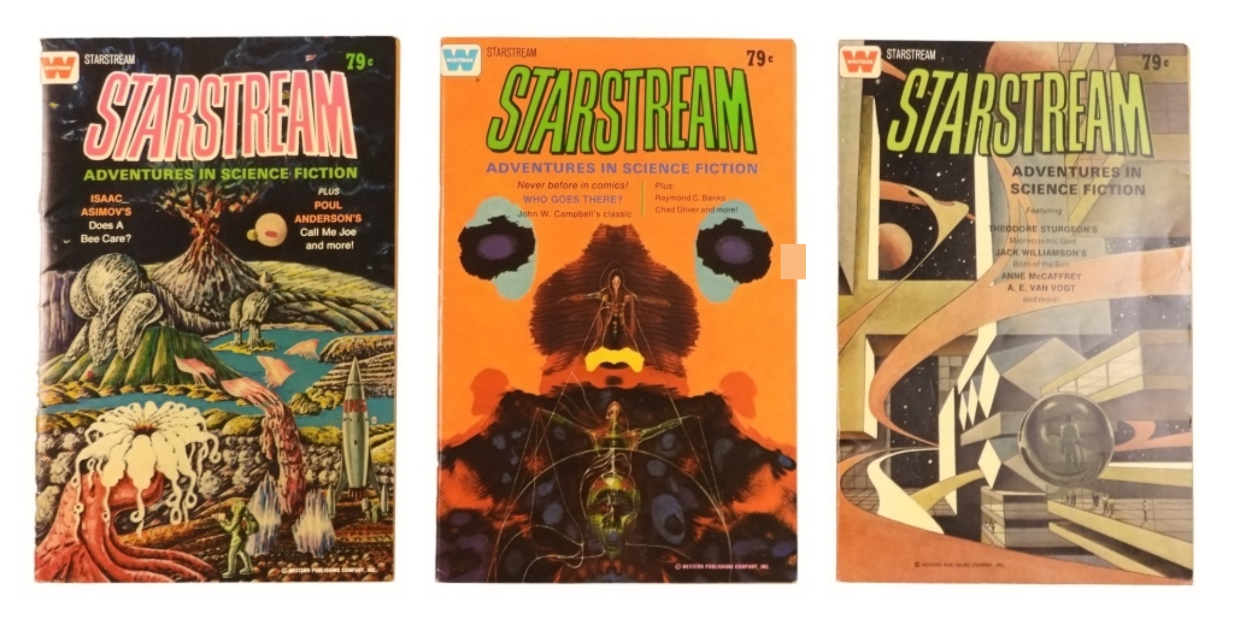 1976 Starstream Whitman Science Fiction Lot