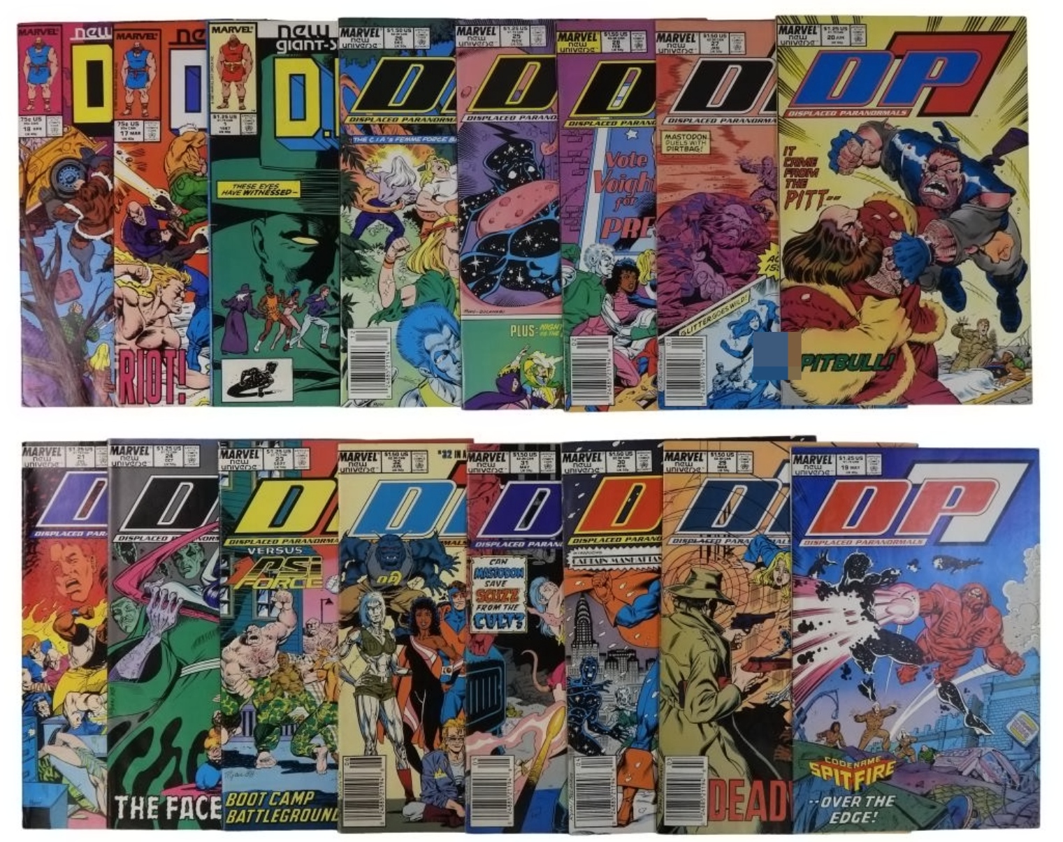 16-DP7 Marvel Universe Lot
