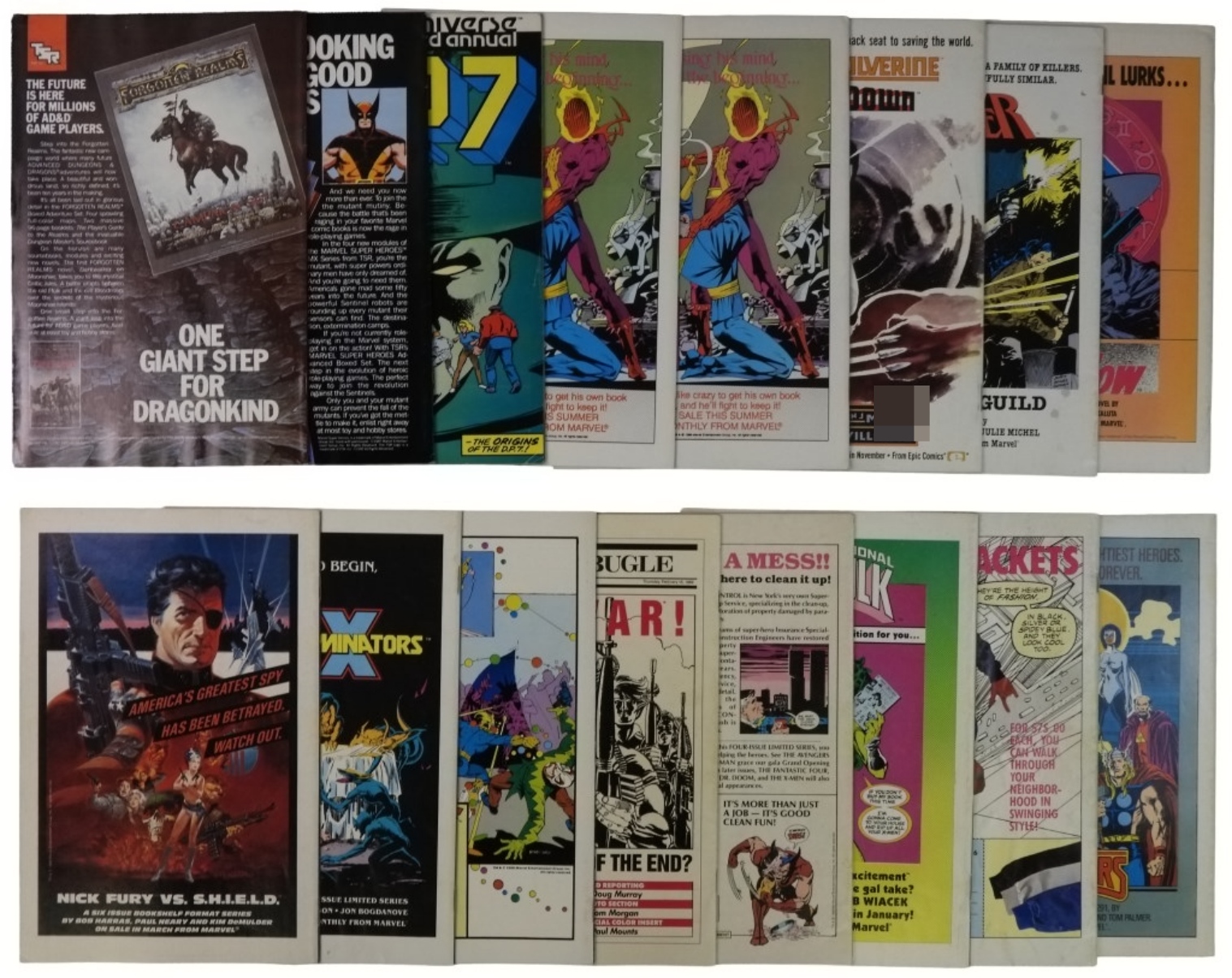 16-DP7 Marvel Universe Lot