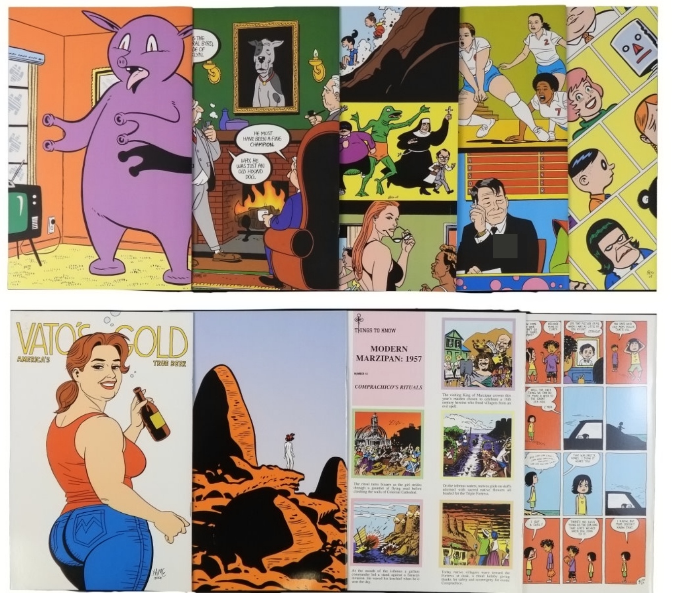 9-Love and Rockets Fantagraphics Lot
