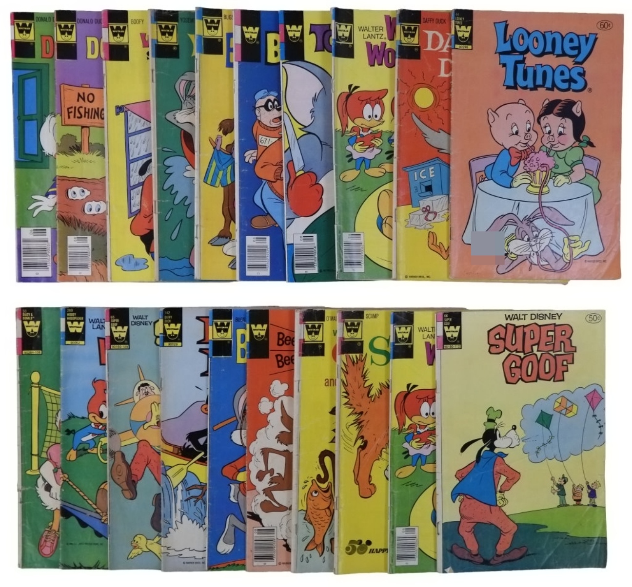 20-Whitman Comic Lot - FUN
