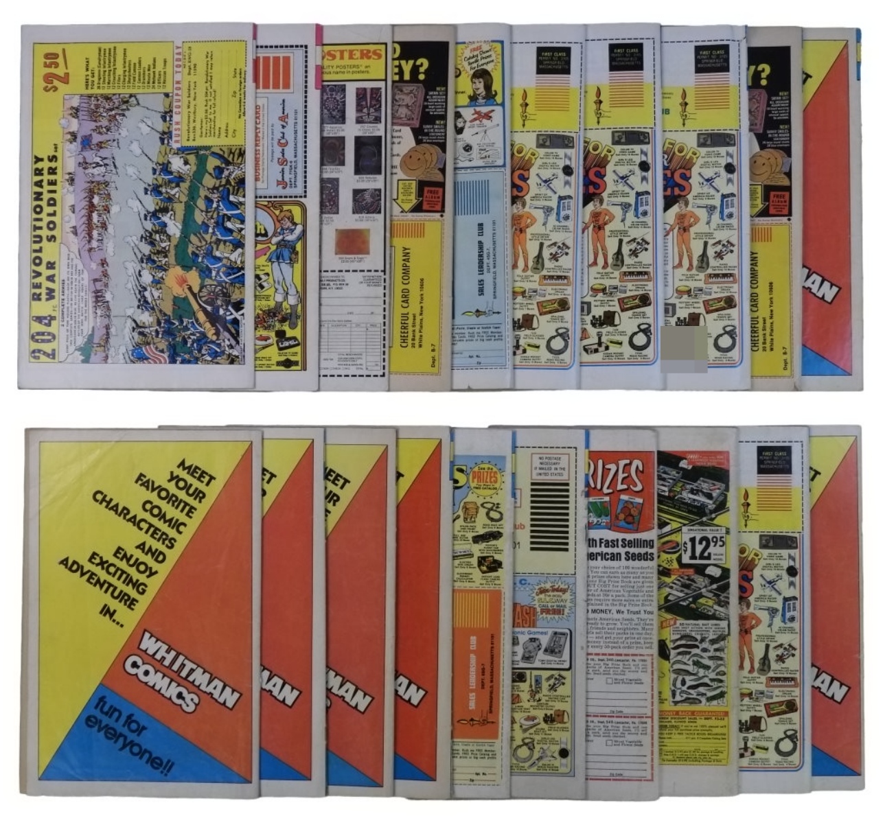 20-Whitman Comic Lot - FUN
