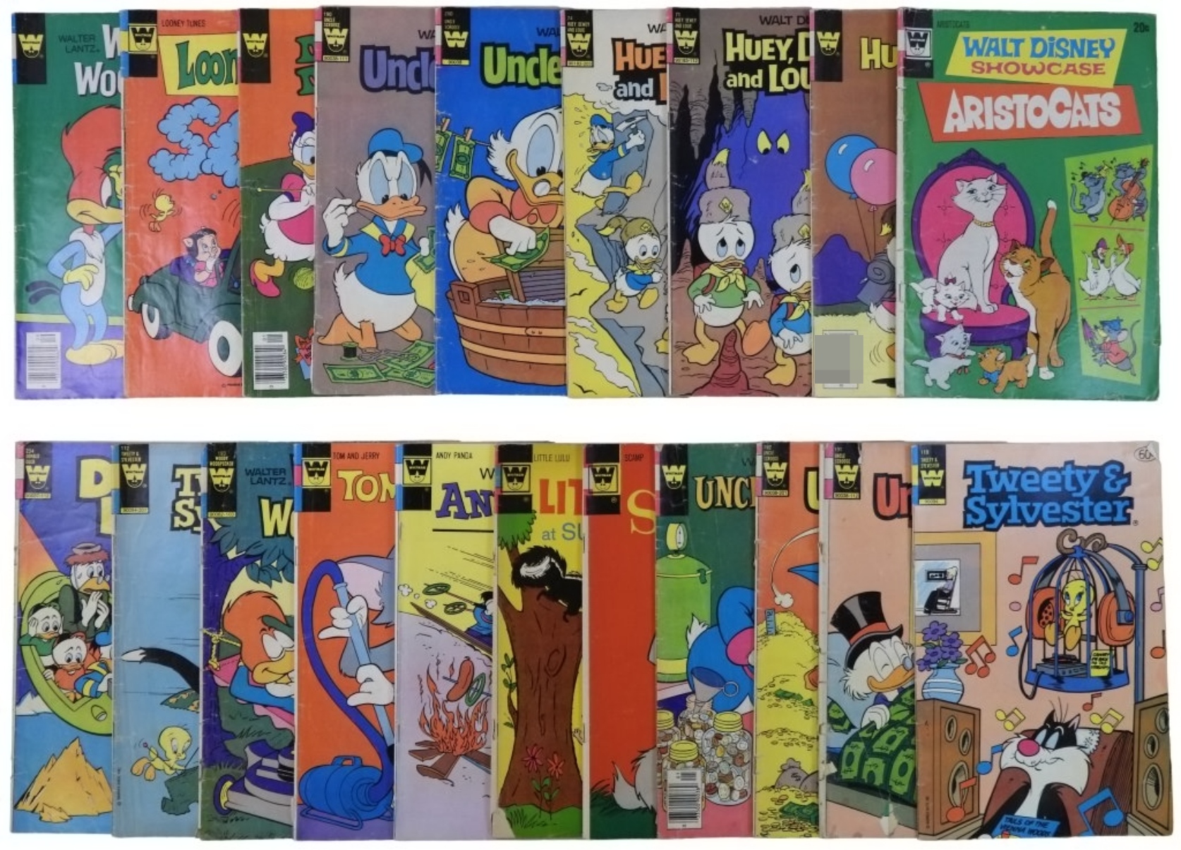 20-Whitman Comic Lot - FUN