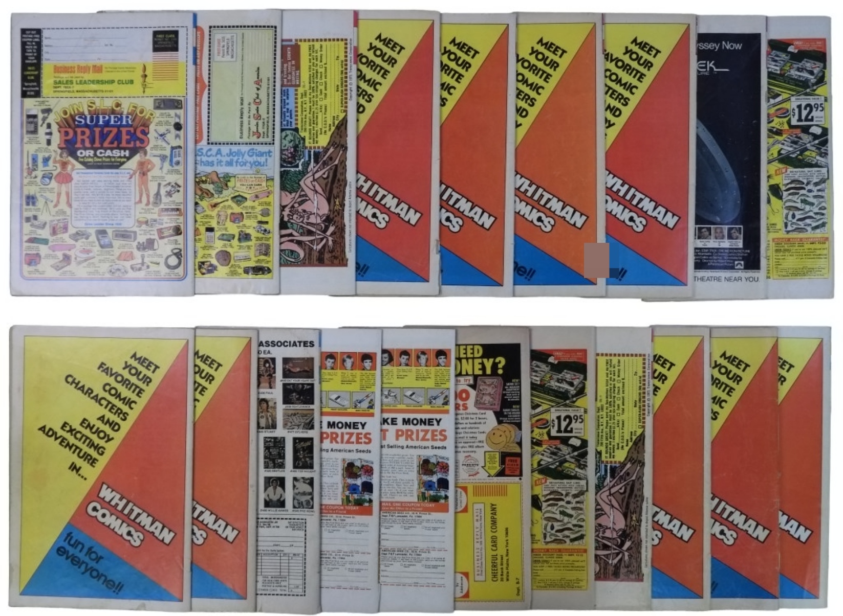 20-Whitman Comic Lot - FUN