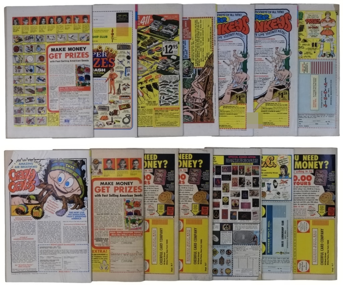 14-Whitman Comic Lot - FUN