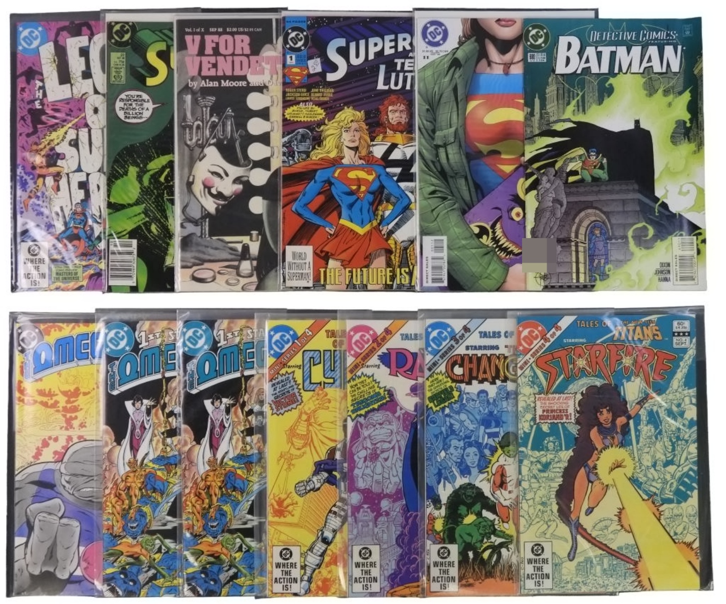 13-Modern DC Comics with #1 Issues
