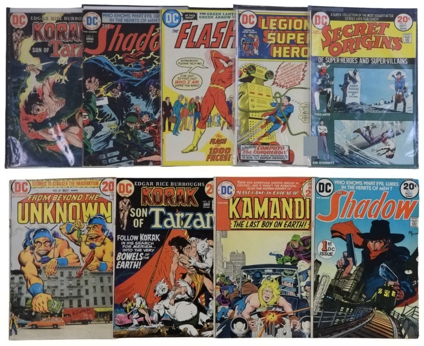 9-DC 20c Comic Mix