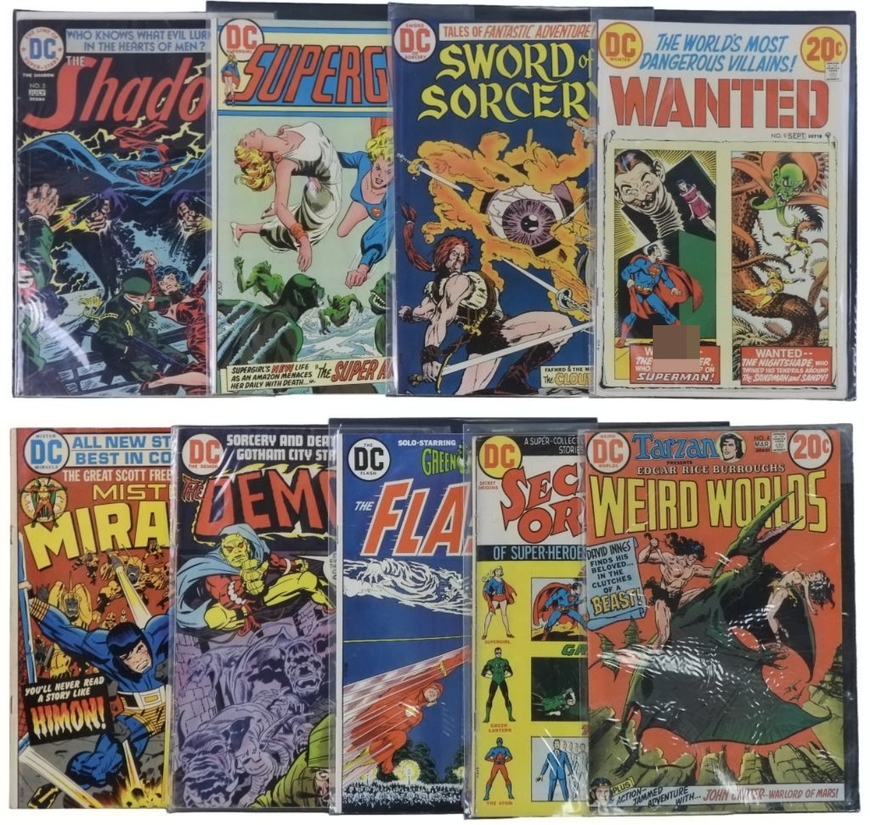 9-DC 20c Comic Mix