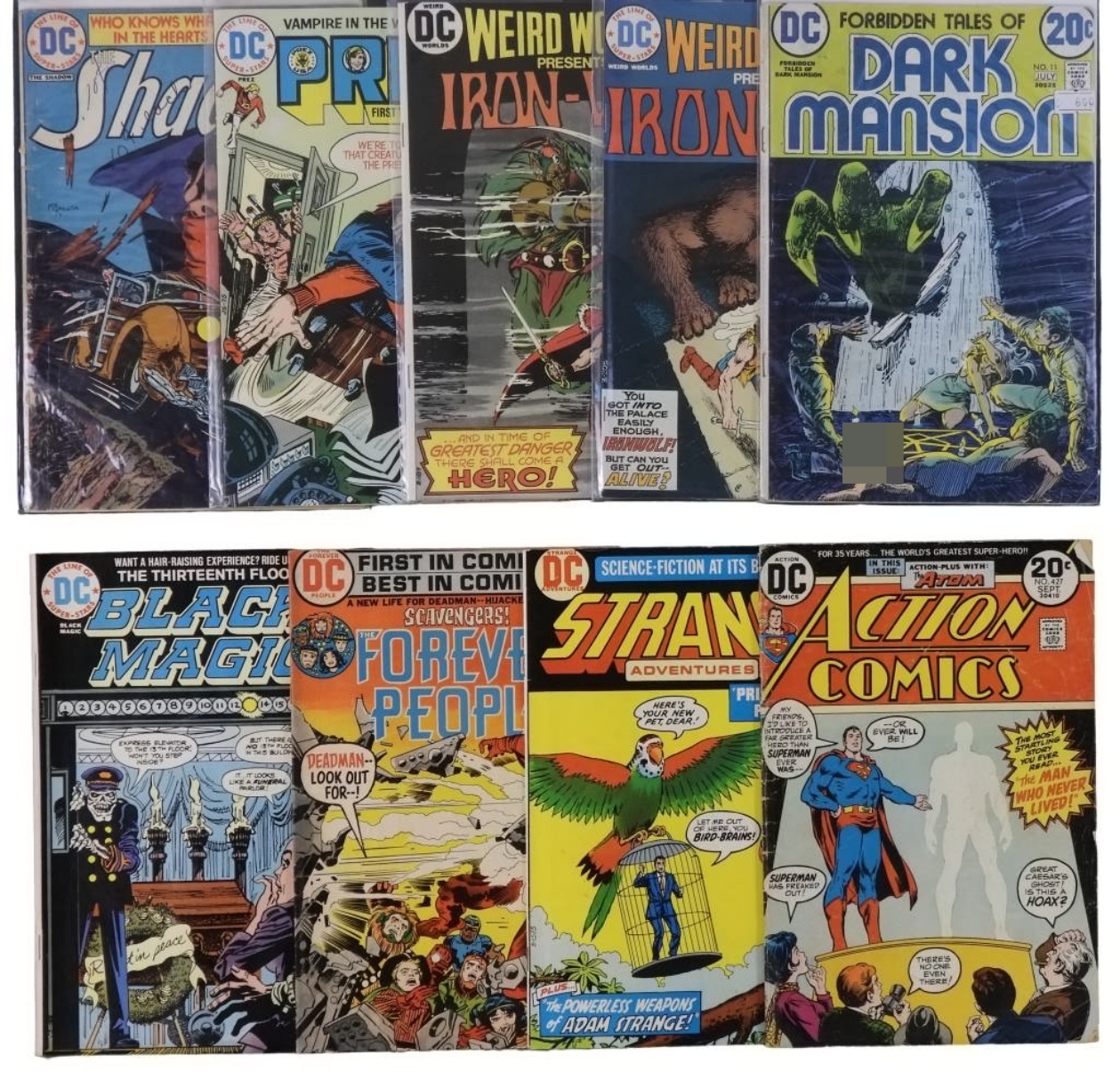 9-DC 20c Comic Mix