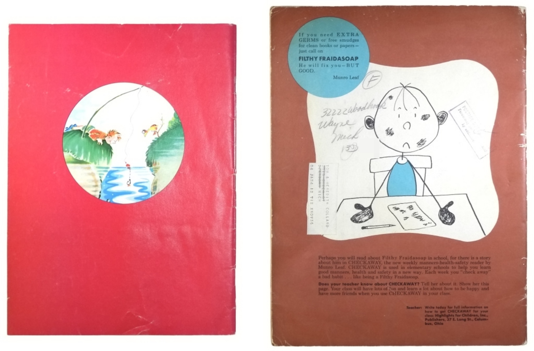 Dr. Seuss McElligot's Pool & Highlight 1955