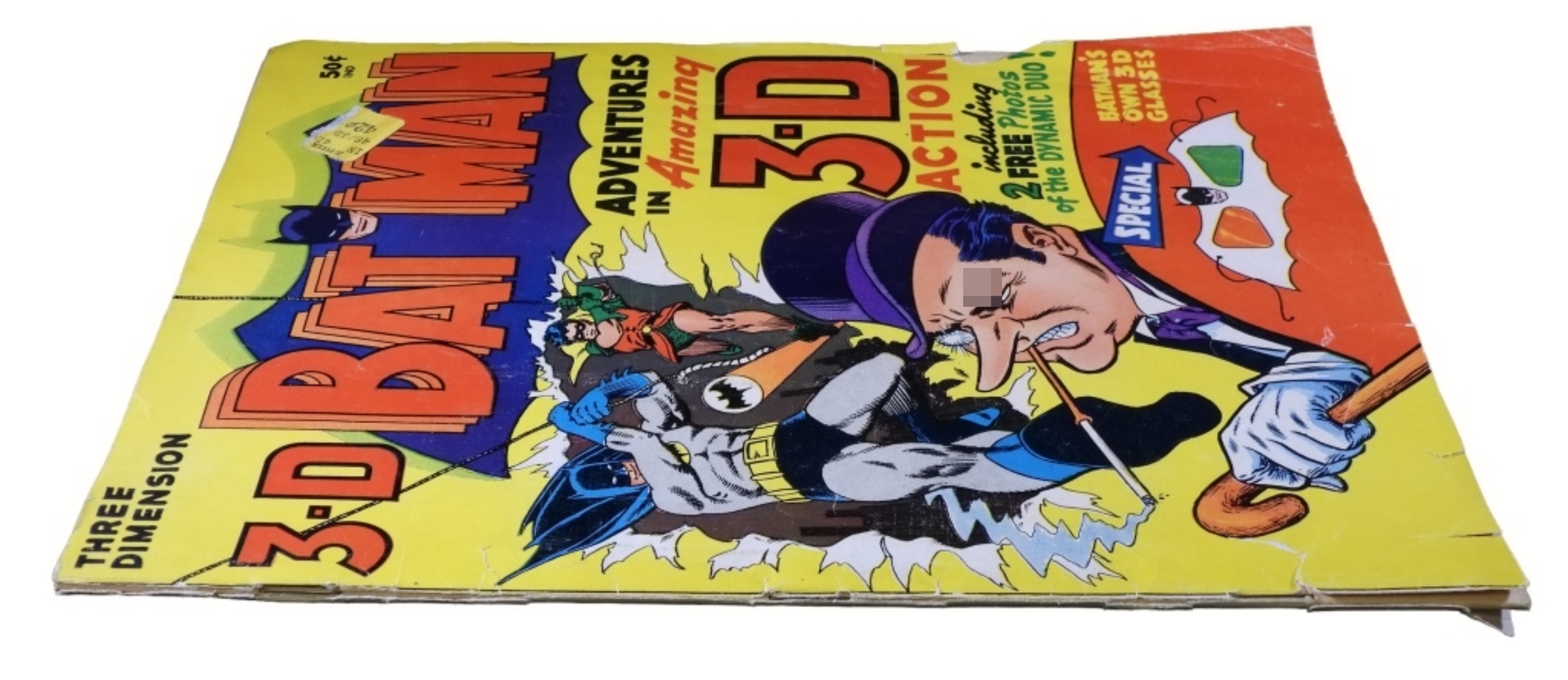 3-D Batman 1966 Comic w/Glasses