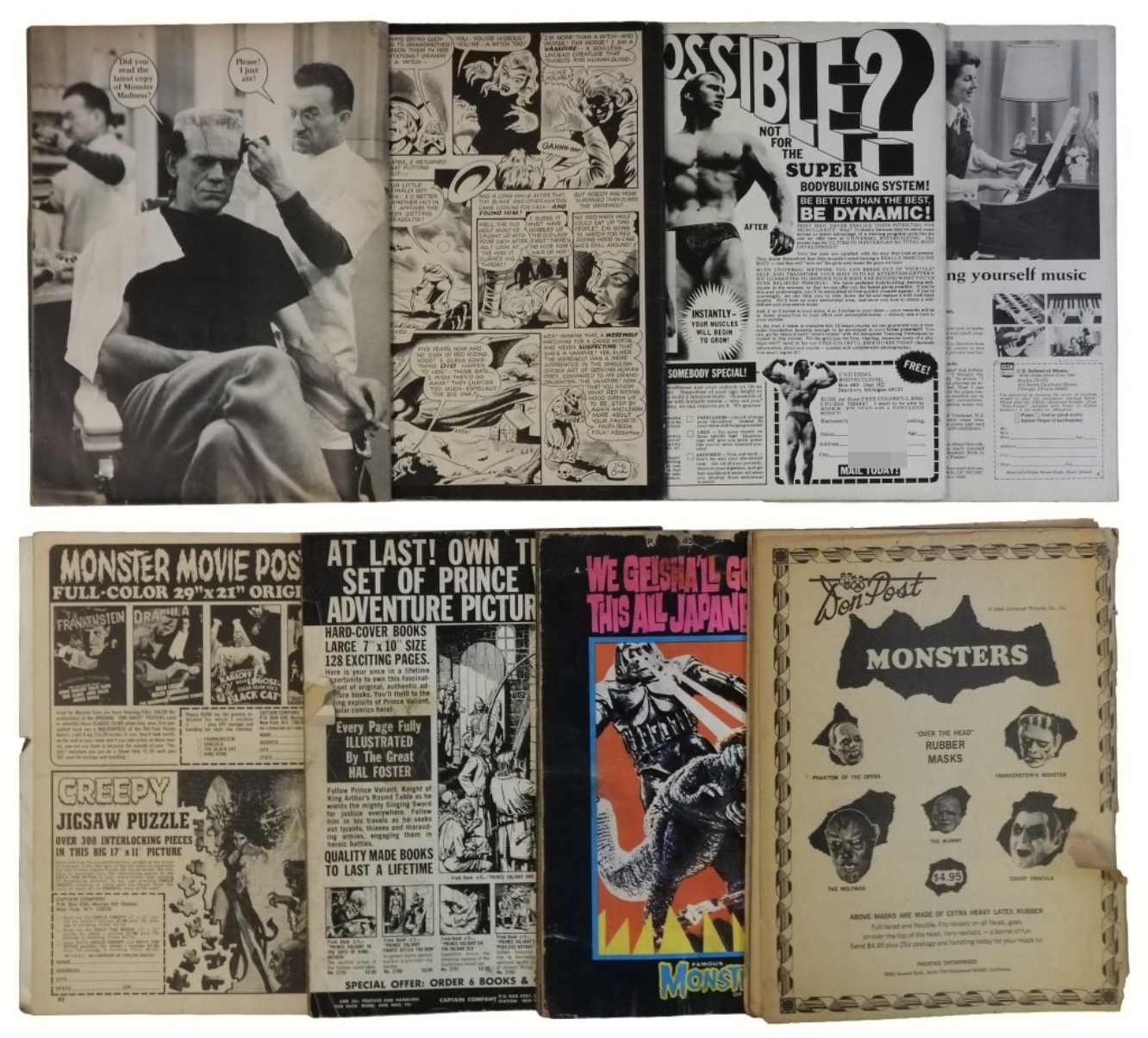 8- Monster Magazines / Pictures / Marvel #1
