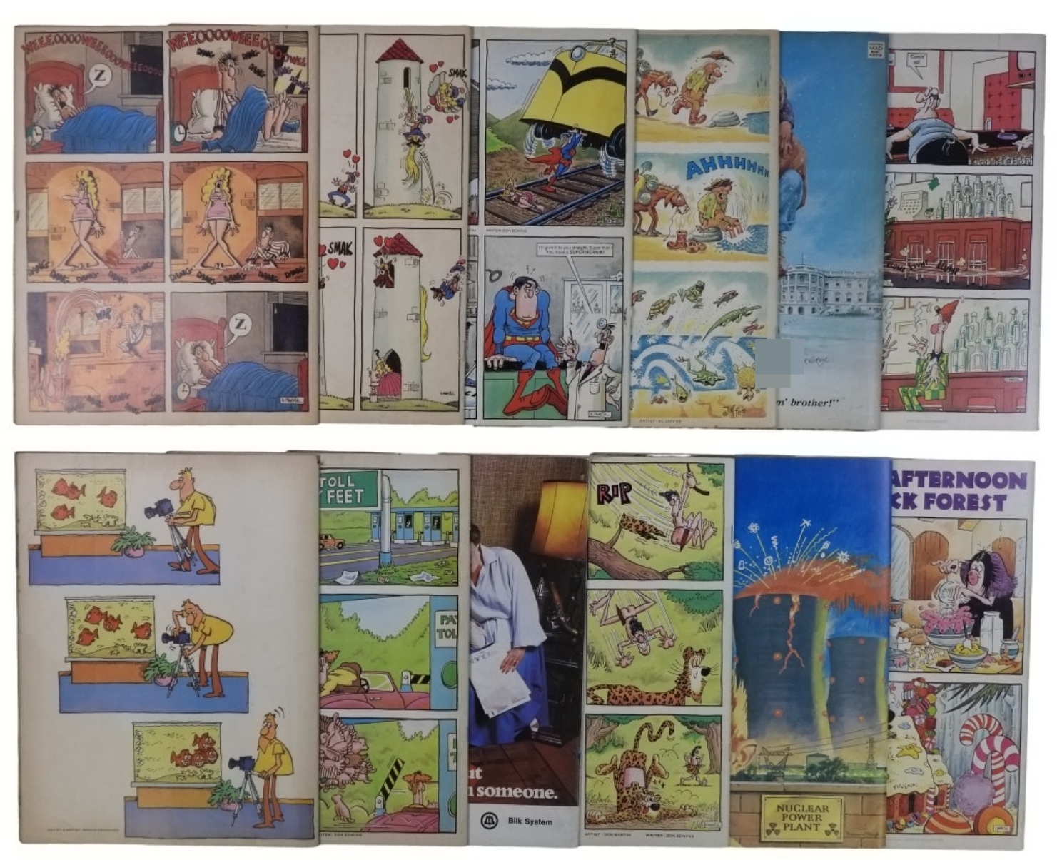 12-Mad Magazines 70s/80s