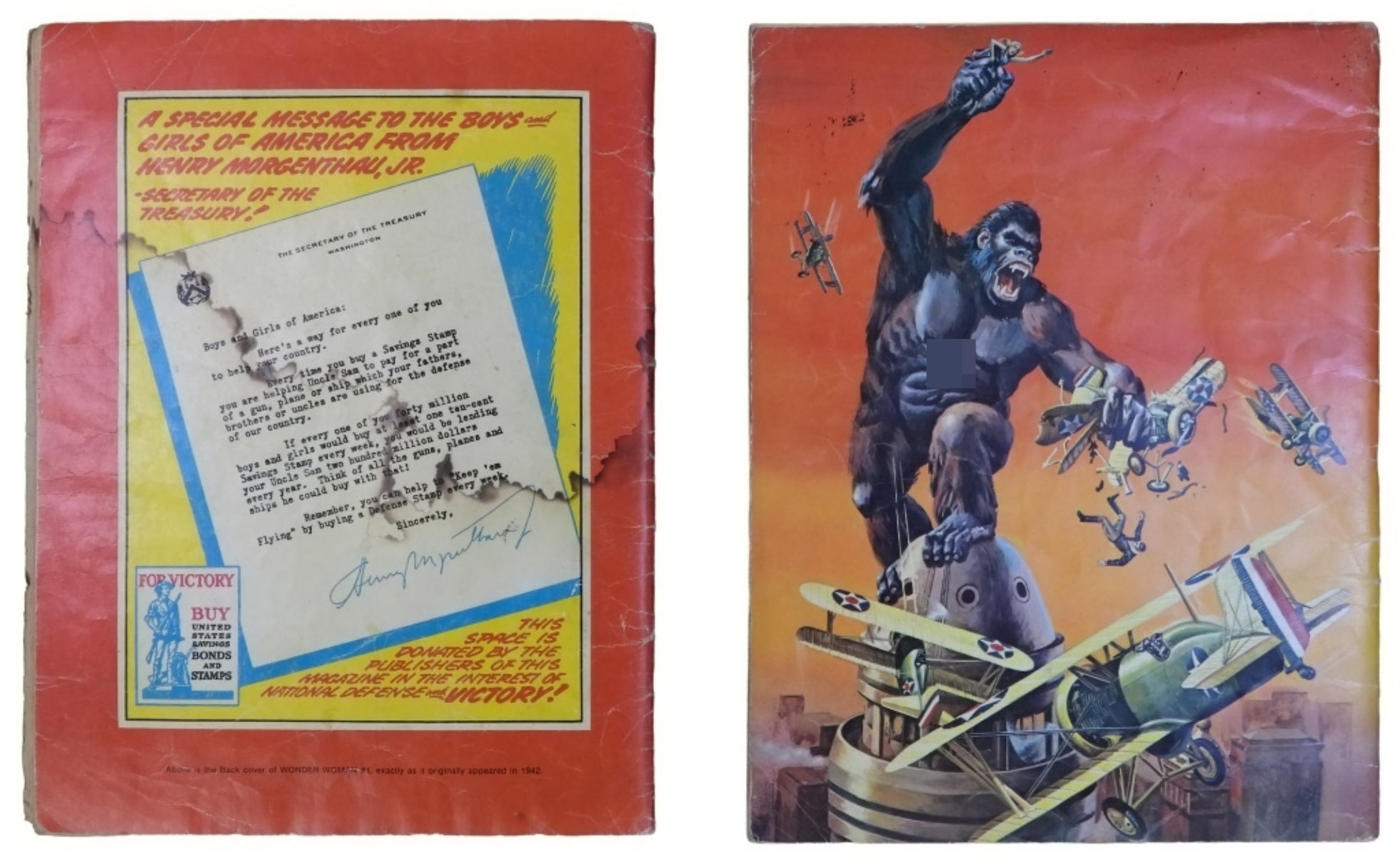 (2) Giant Classics; King Kong & Wonder Woman