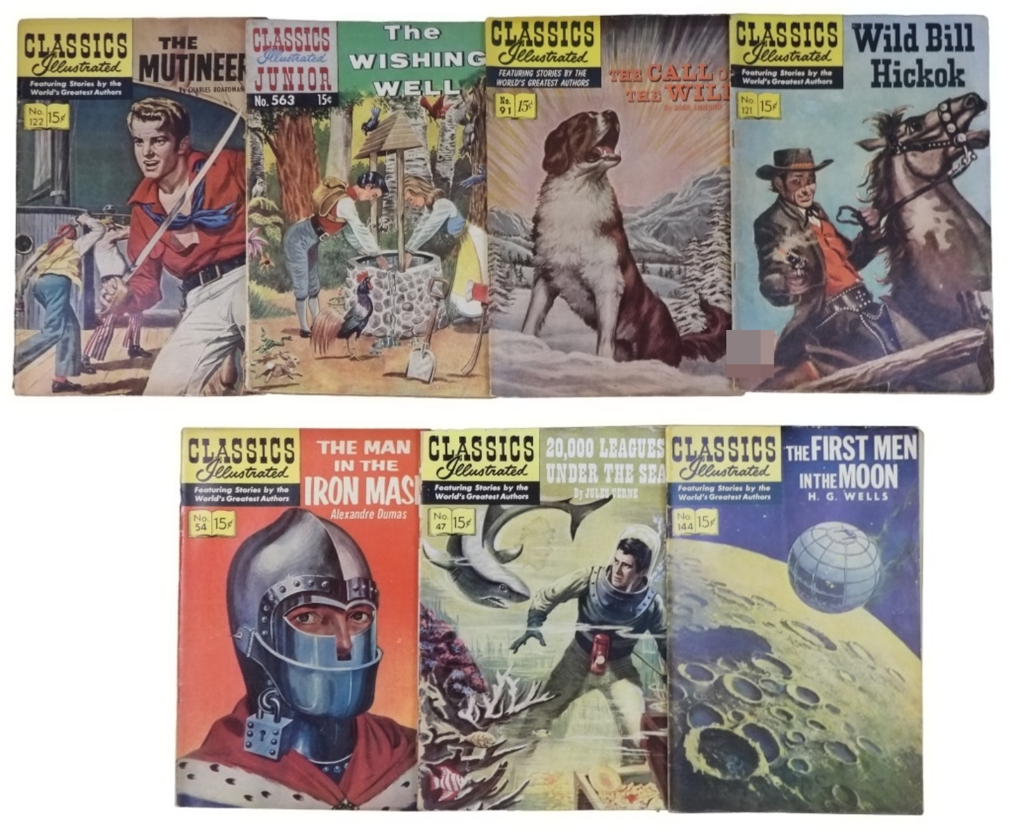 7-Classic Illustrated 1950s/60s
