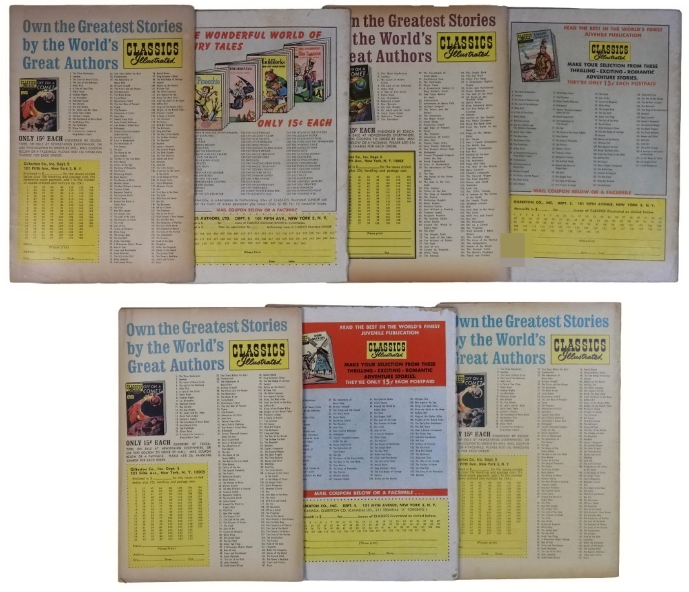 7-Classic Illustrated 1950s/60s