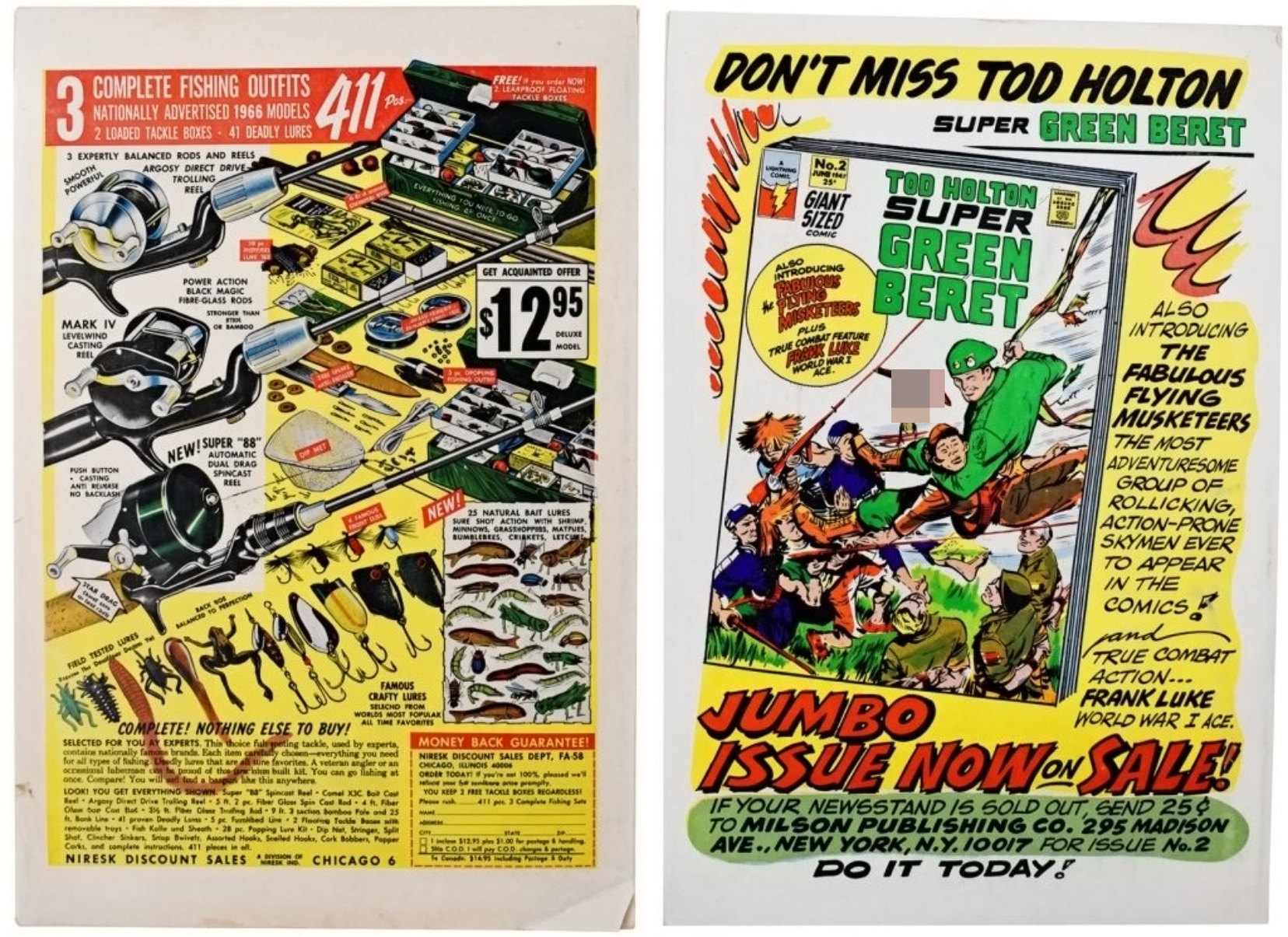 2-Unique 1960s Comics; Fatman