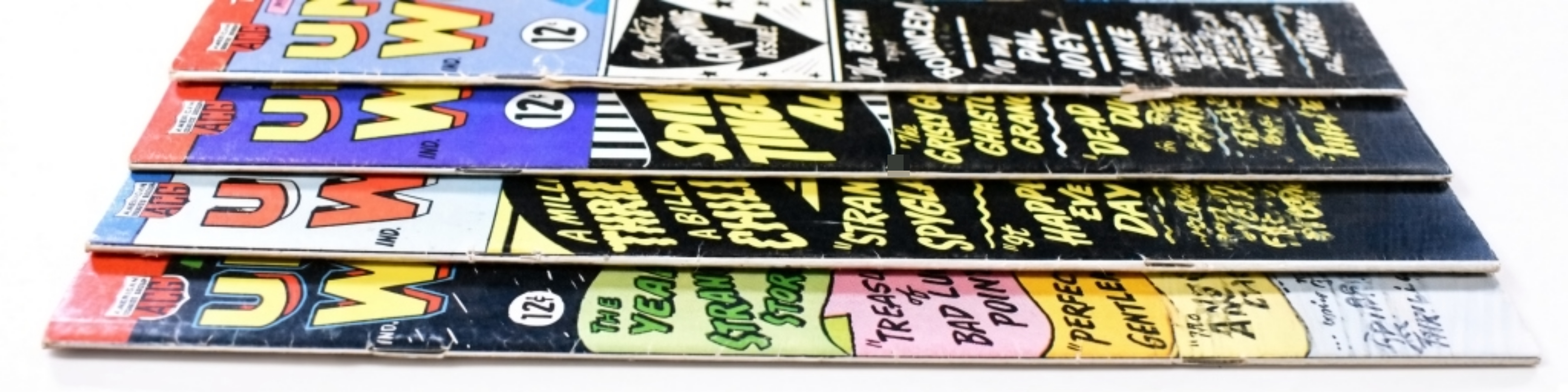 4-Unkown Worlds ACG Silver Age Lot