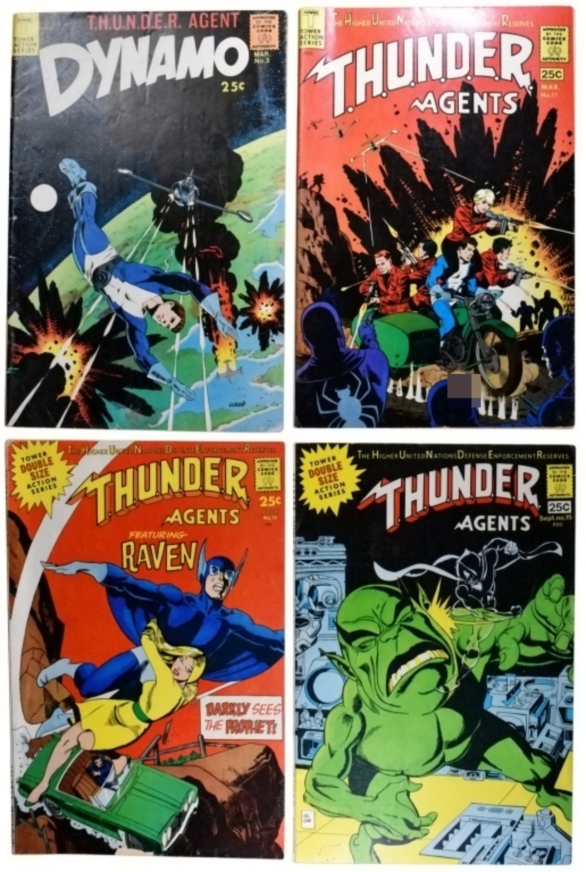 4-Thunder Agents Tower Series