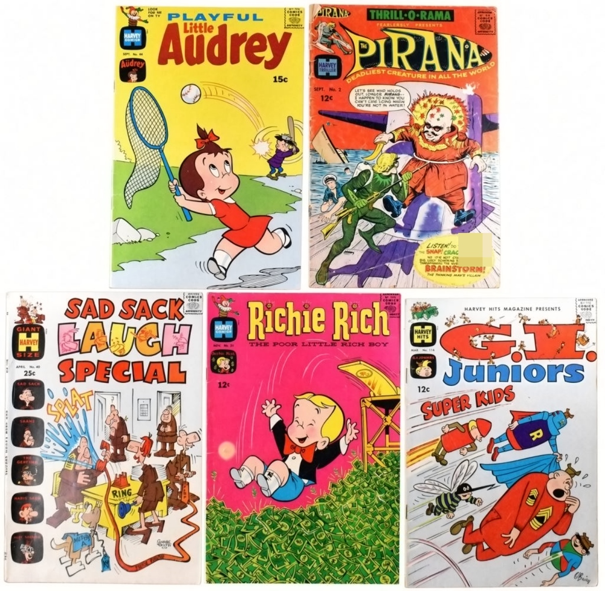 5-Harvey Vintage Comics