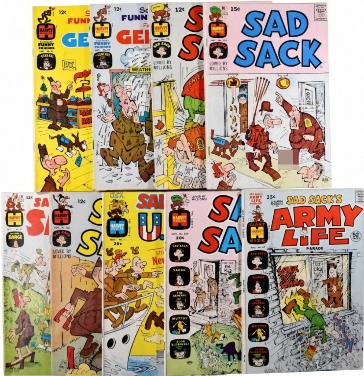 9-Sad Sack Harvey Comics
