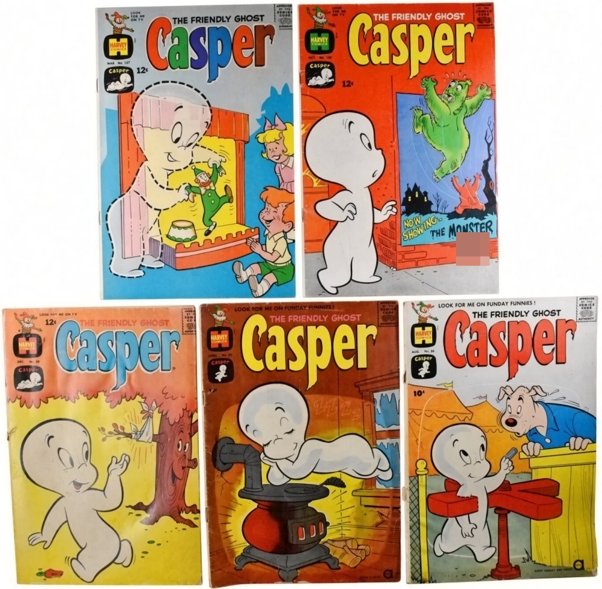 5-Casper Harvey Comics
