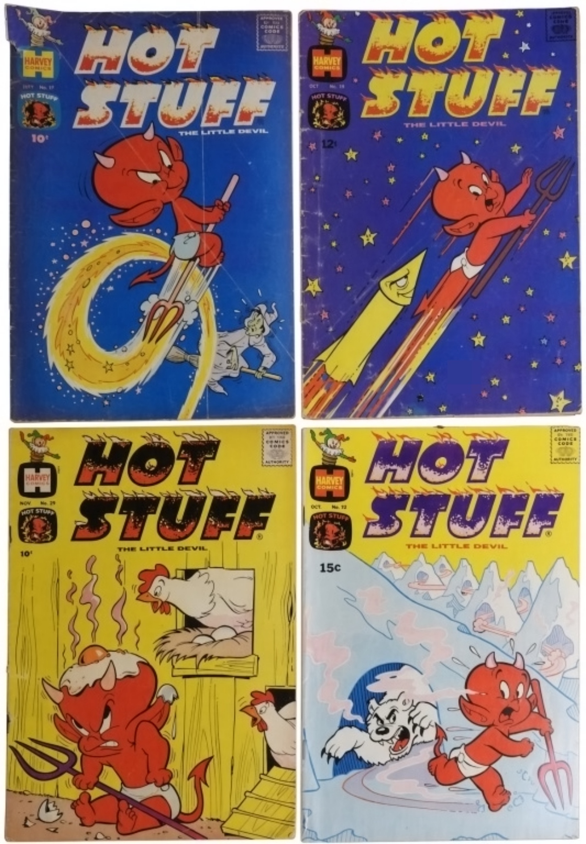 4-Hot Stuff Harvey Comics