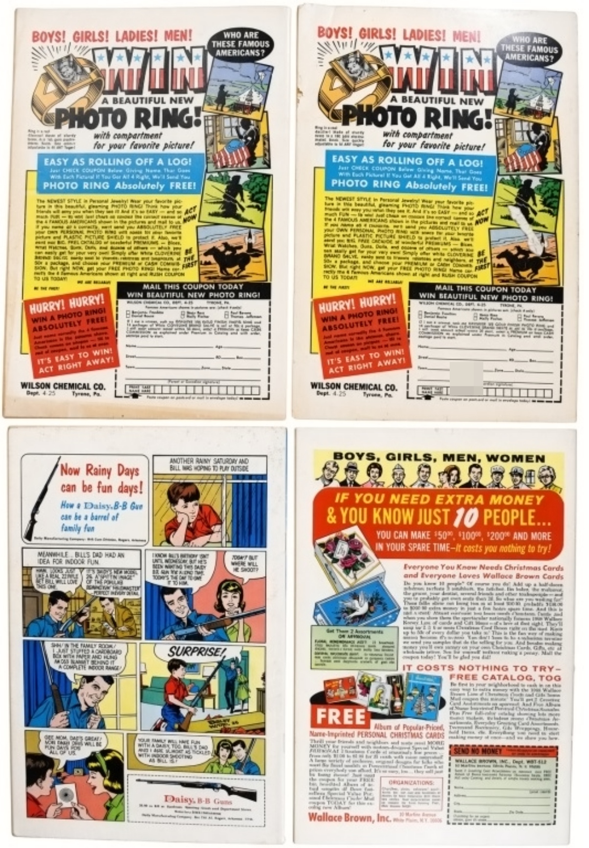4-Spooky Harvey Comics 10c & 12c