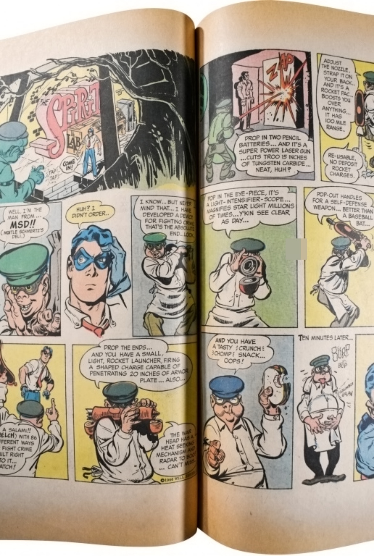 1967 Spirit #2 Harvey Comic