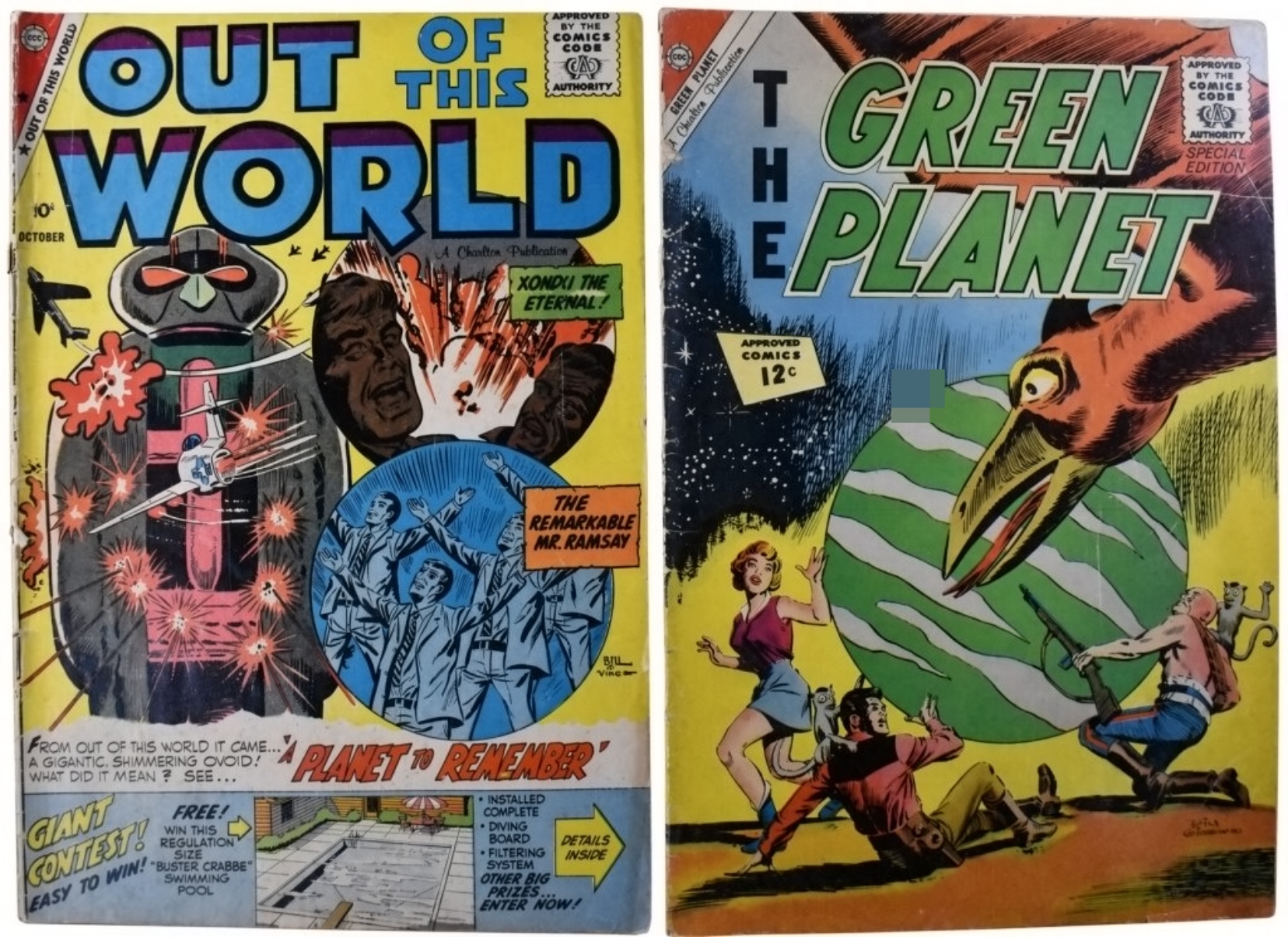 The Green Planet & Out of this World Comics