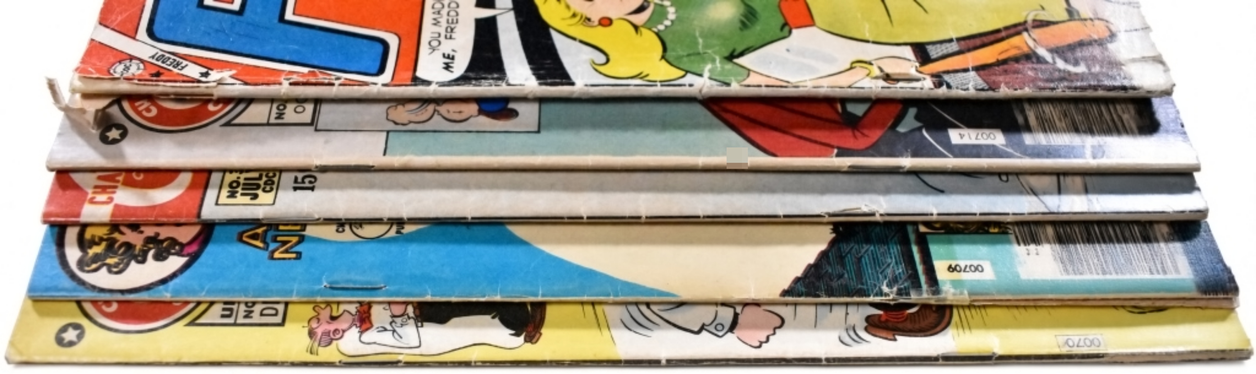 5-Vtg Charlton Comics