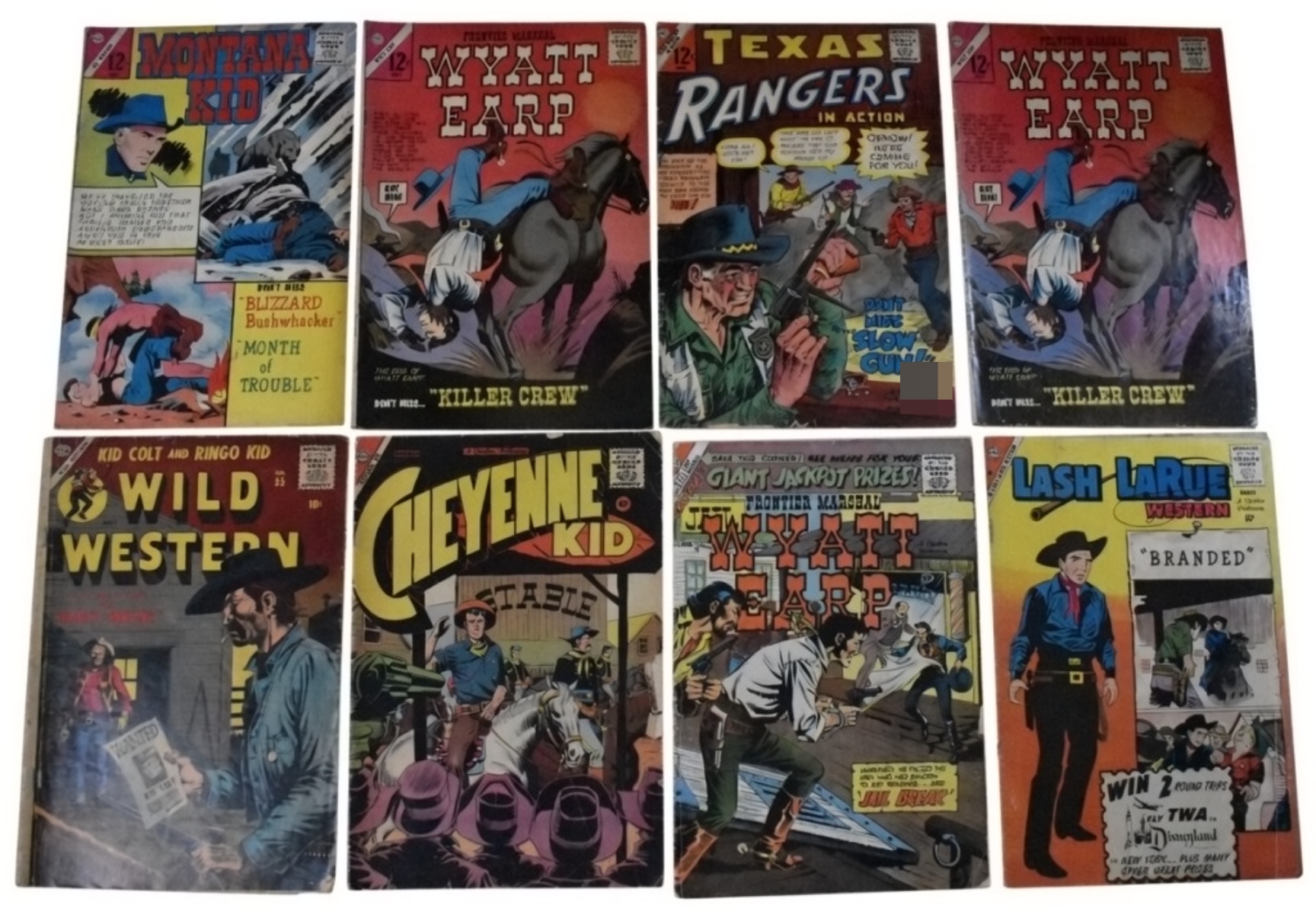 8-Charlton Western Comics 50's / 60's