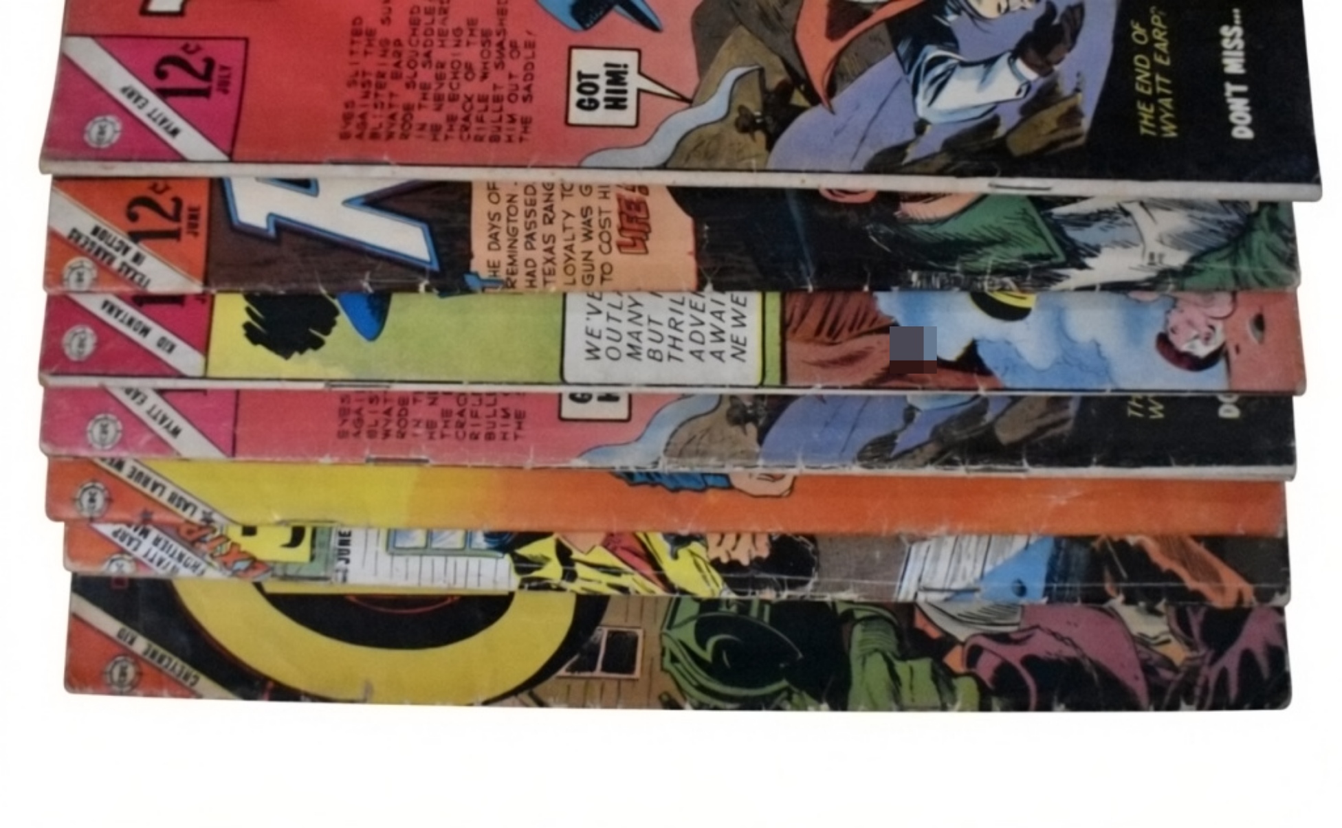 8-Charlton Western Comics 50's / 60's