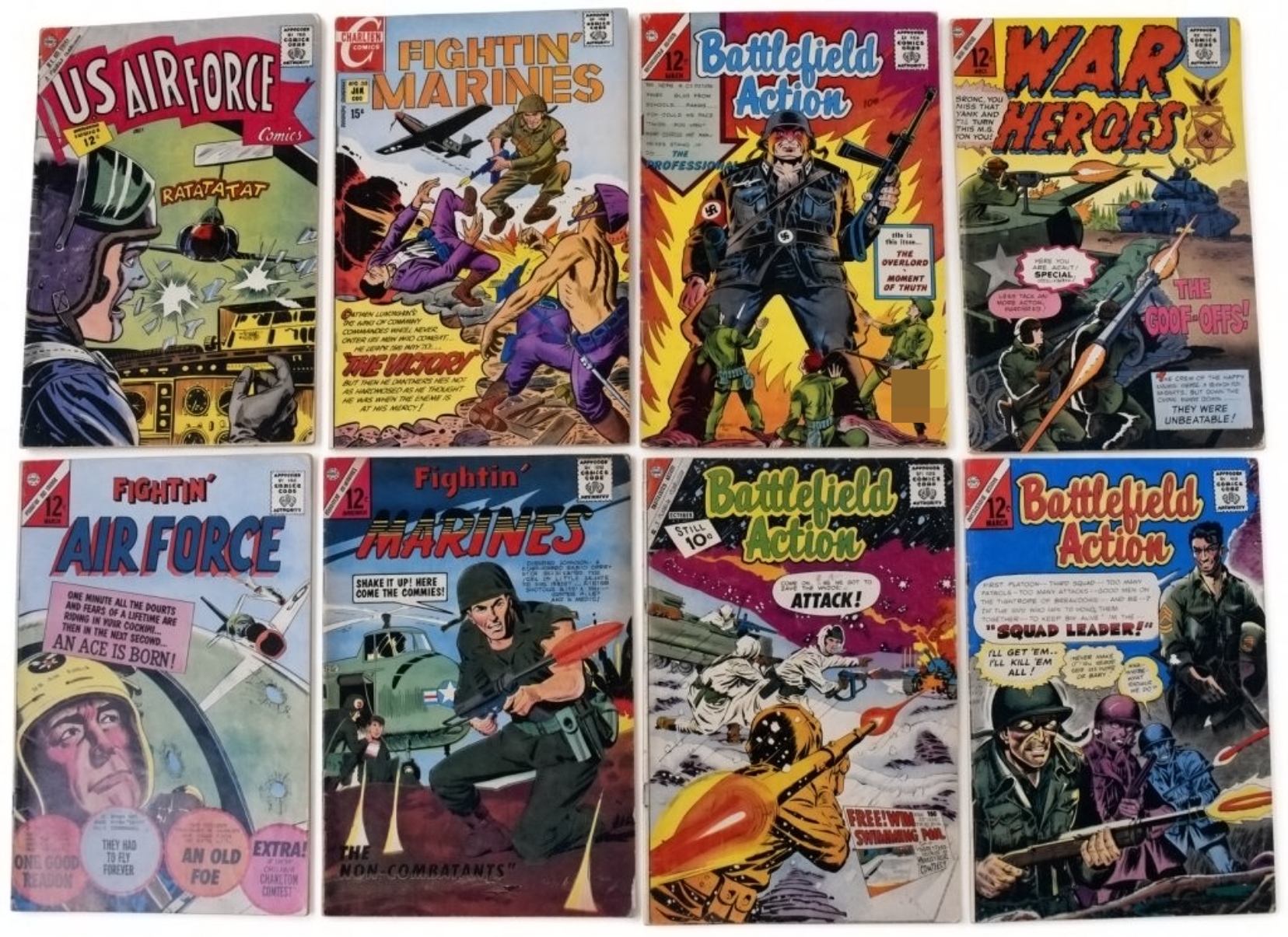 8-War Heroes, Marines & Air Force