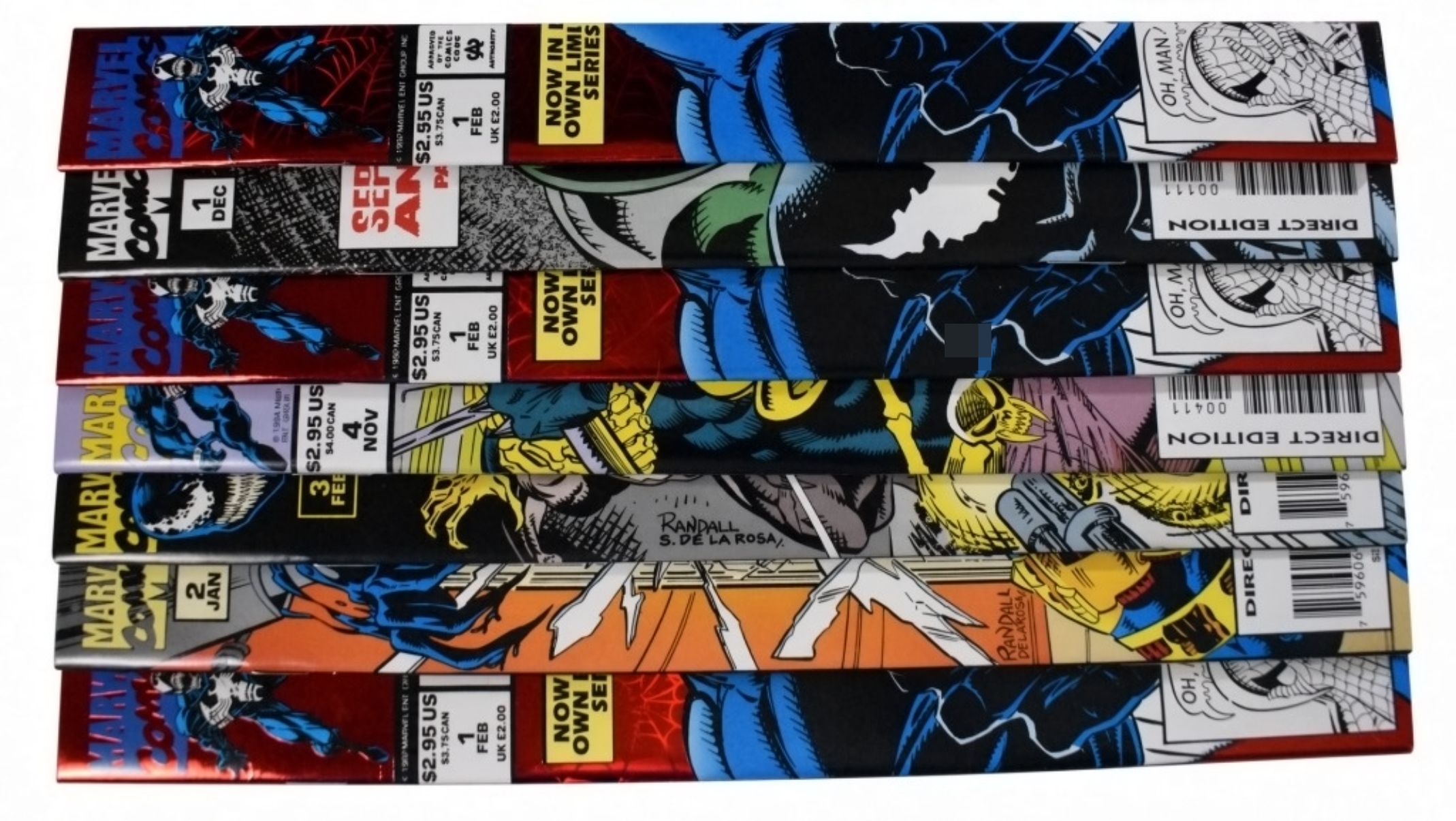 7-Marvel VENOM Comic Lot