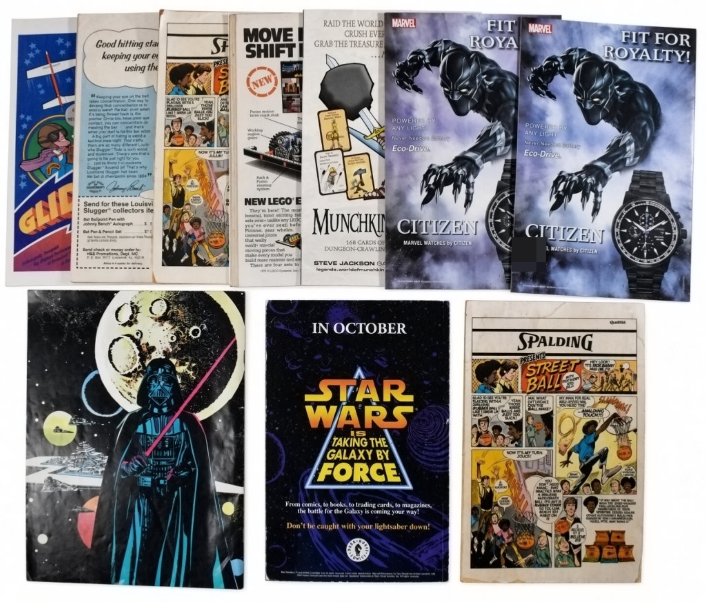 Star Wars Lot; (7) Marvel plus More