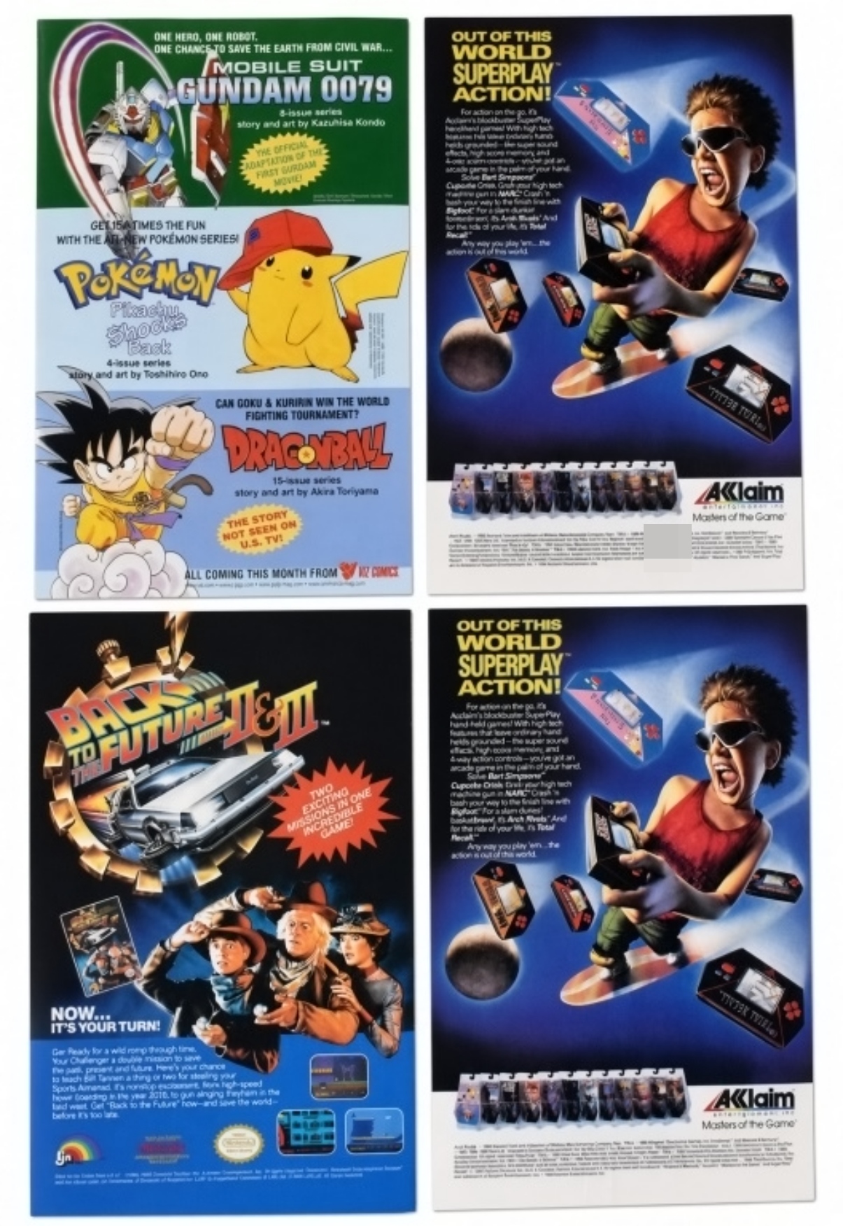 (3) Nintendo Comics System SUPER MARIO