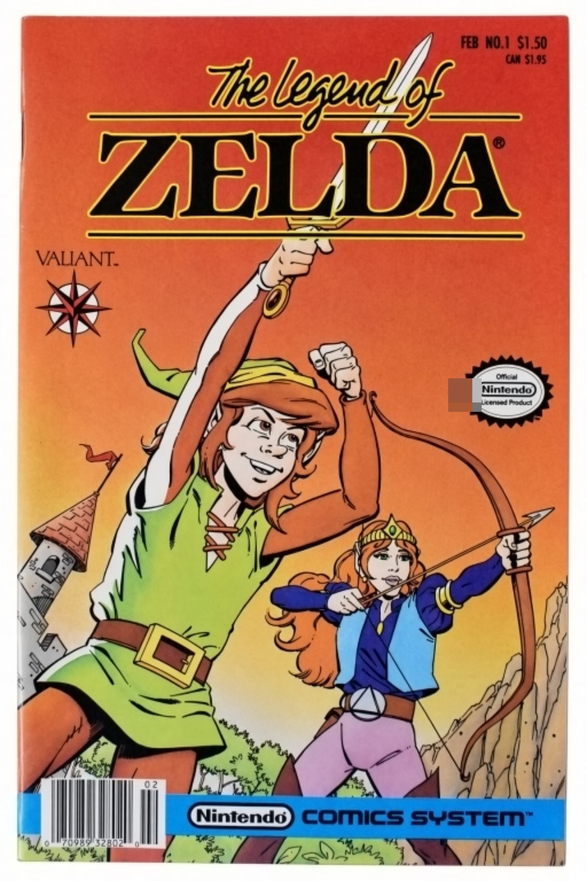 1990 The Legend of Zelda #1 Valiant
