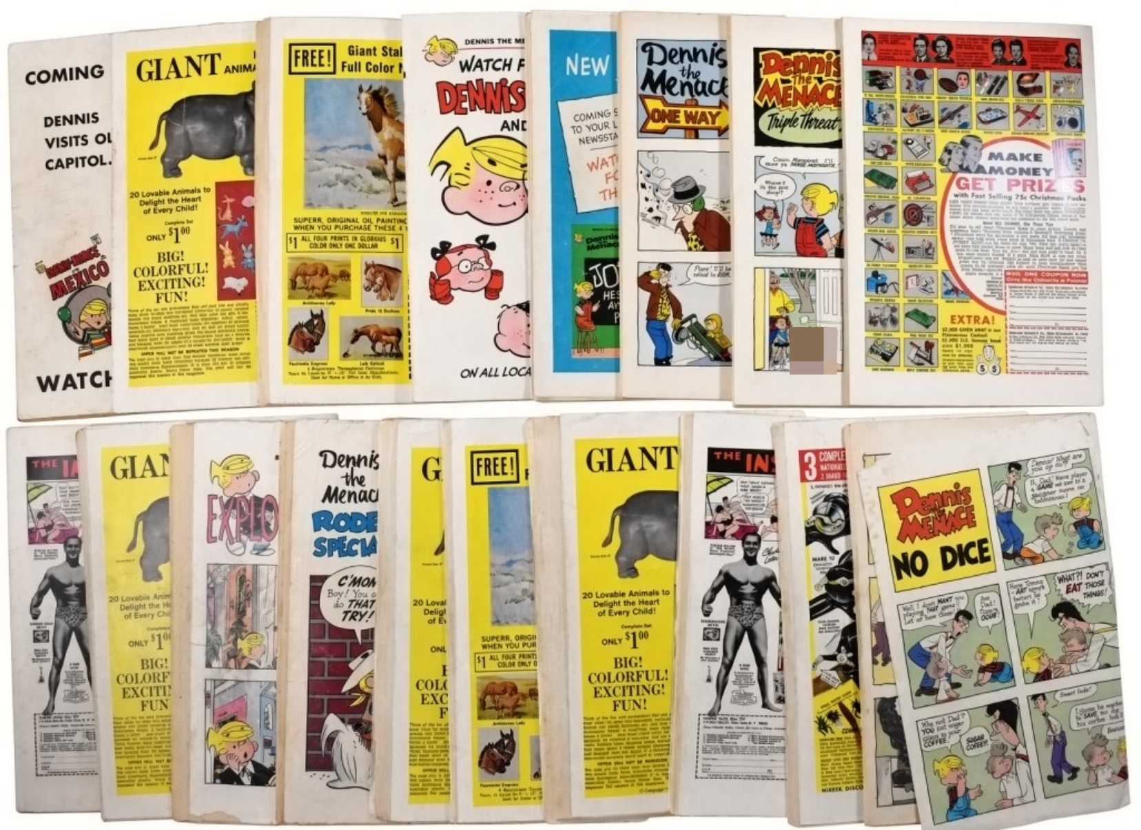 19-Dennis the Menace Comic Lot