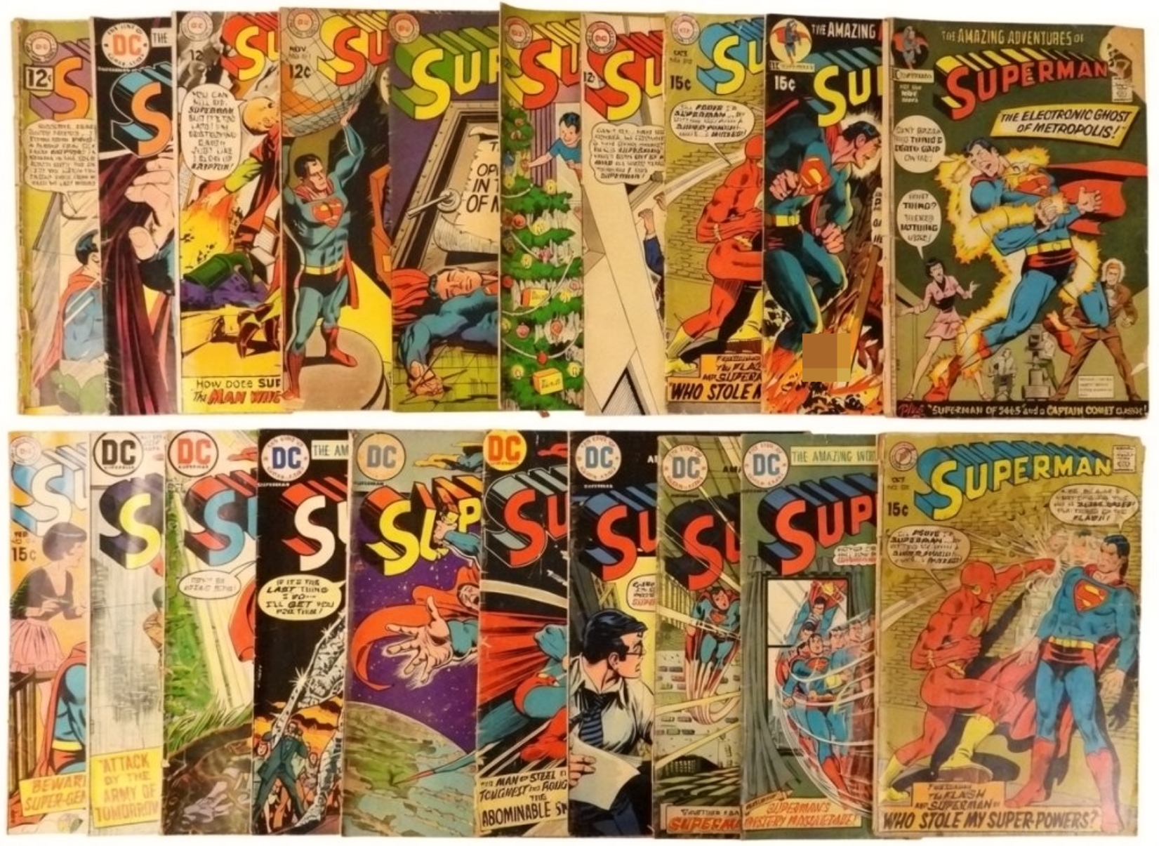 20-DC Superman Comic Lot