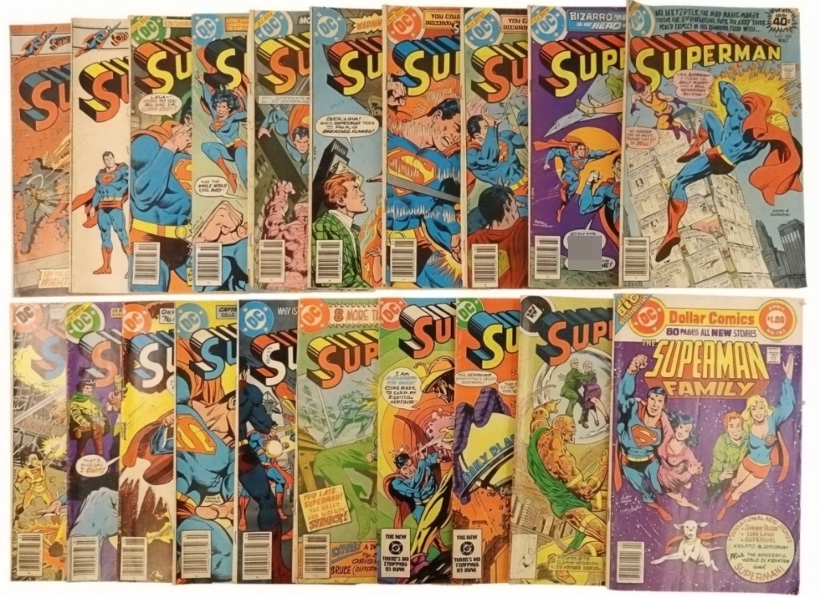20-DC Superman Comic Lot