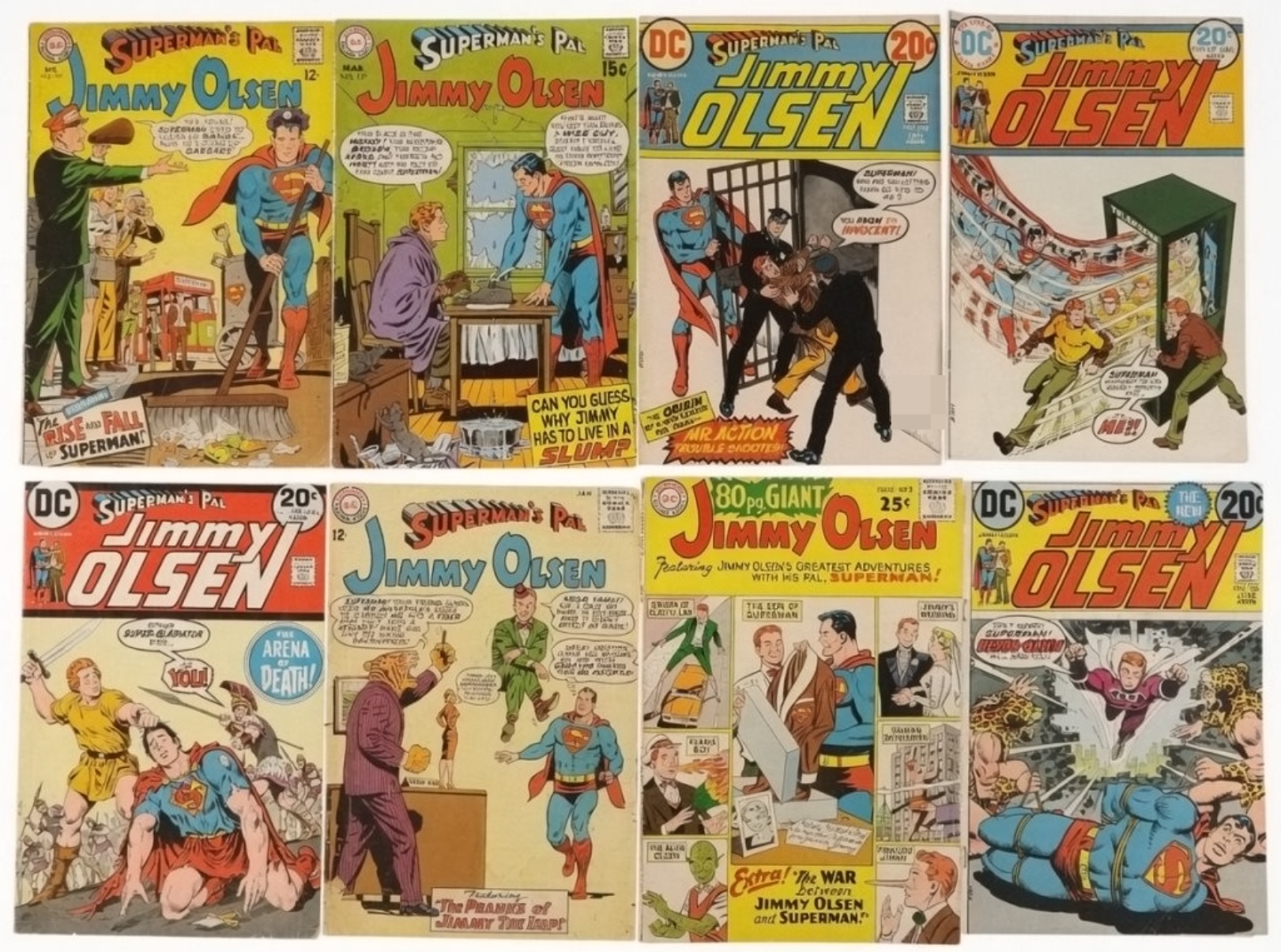 8-DC Jimmy Olsen Comics