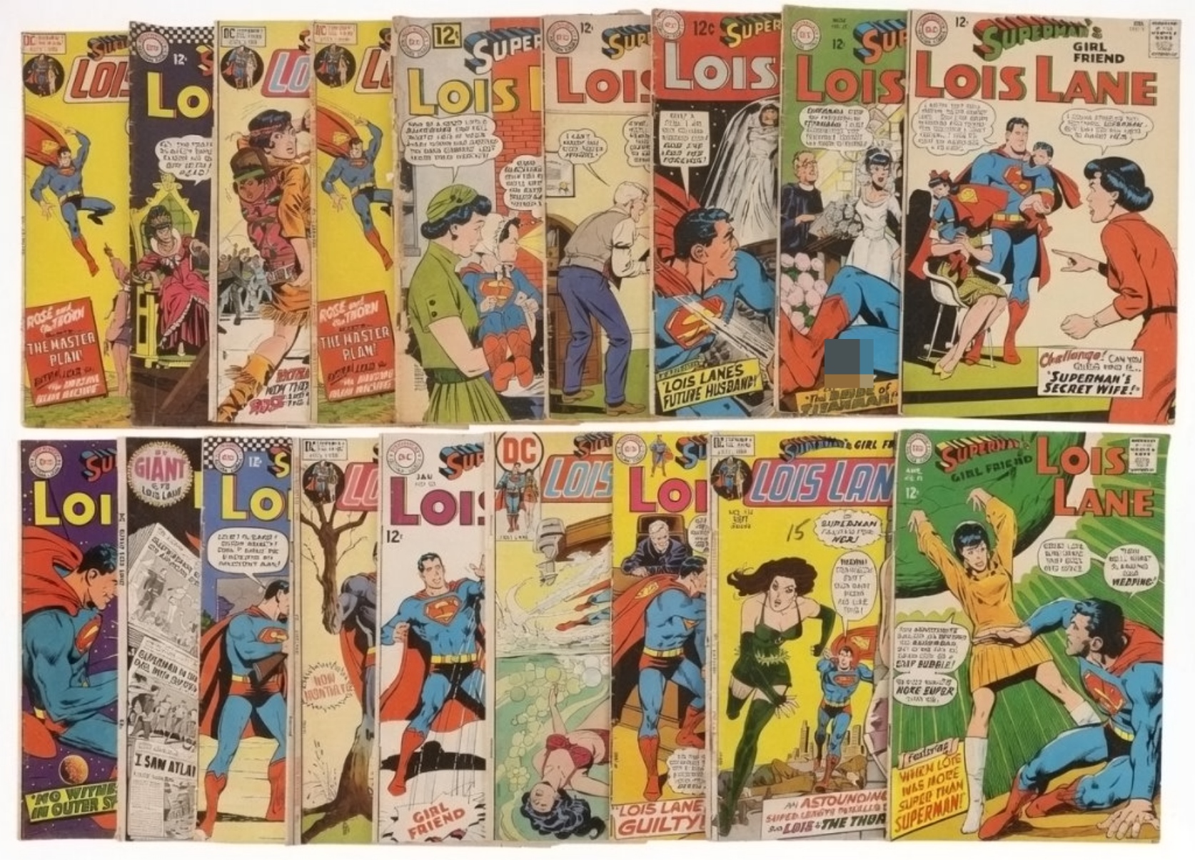 18-DC Lois Lane Comic Lot