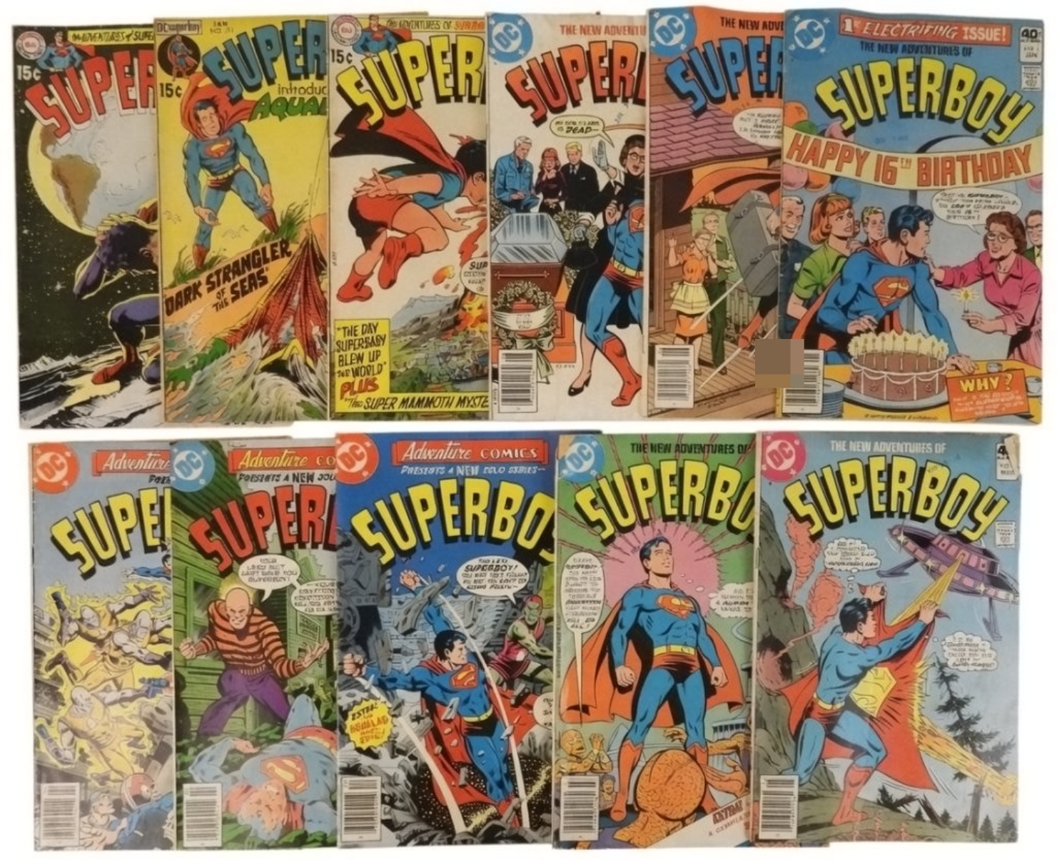 11-Superboy DC Comic Lot