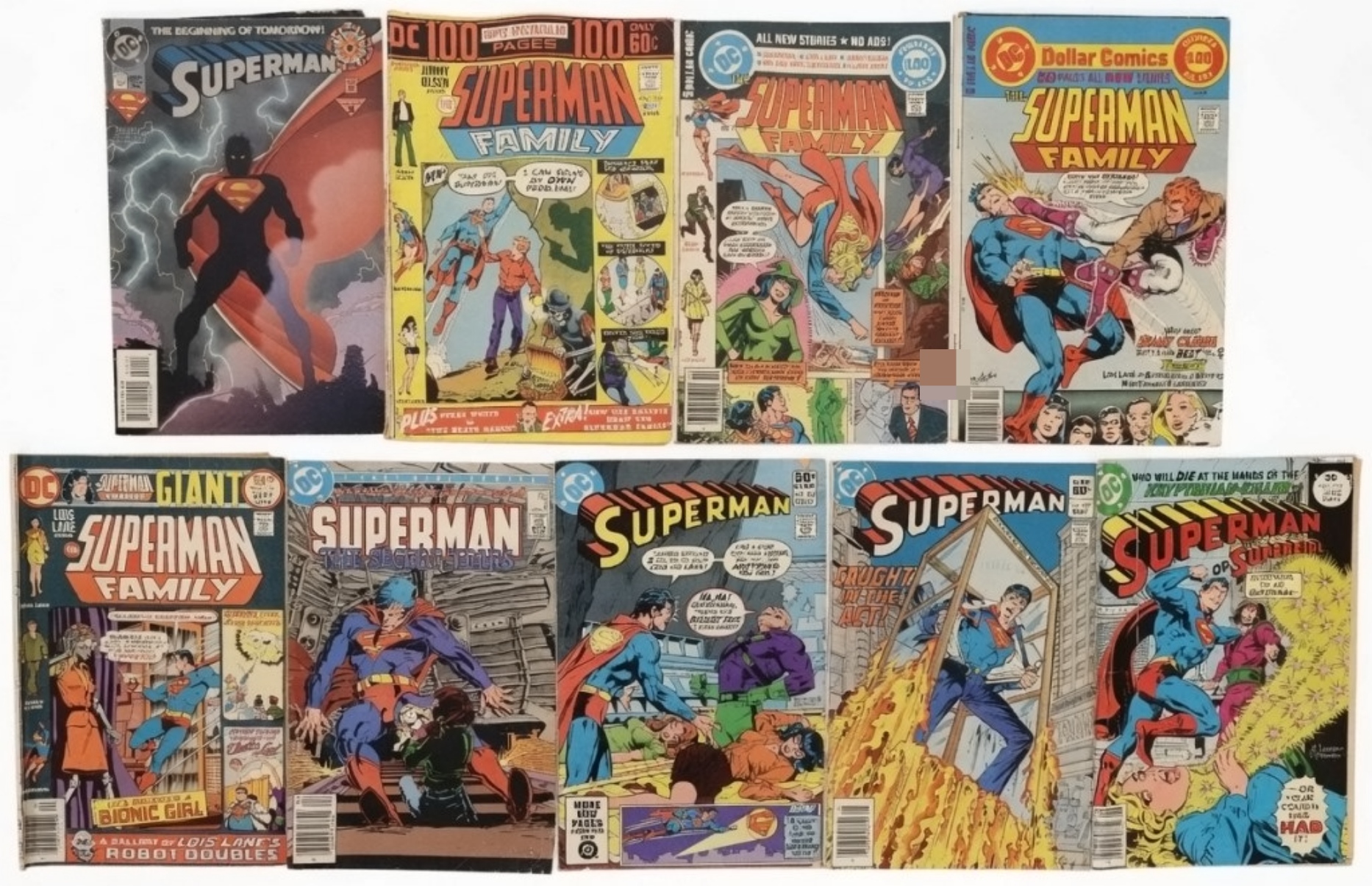 9-Superman Family Comics & more
